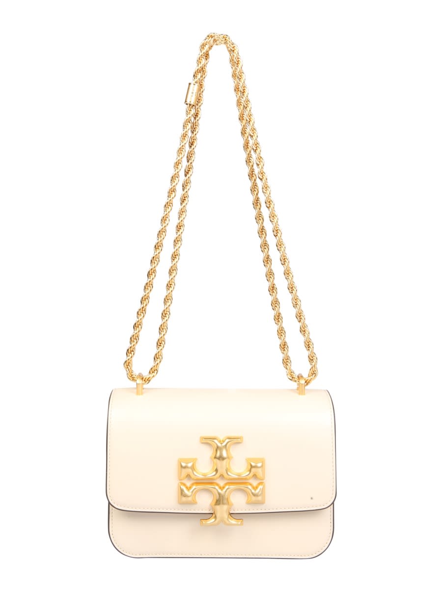 Shop Tory Burch Bag Eleanor Small In Beige