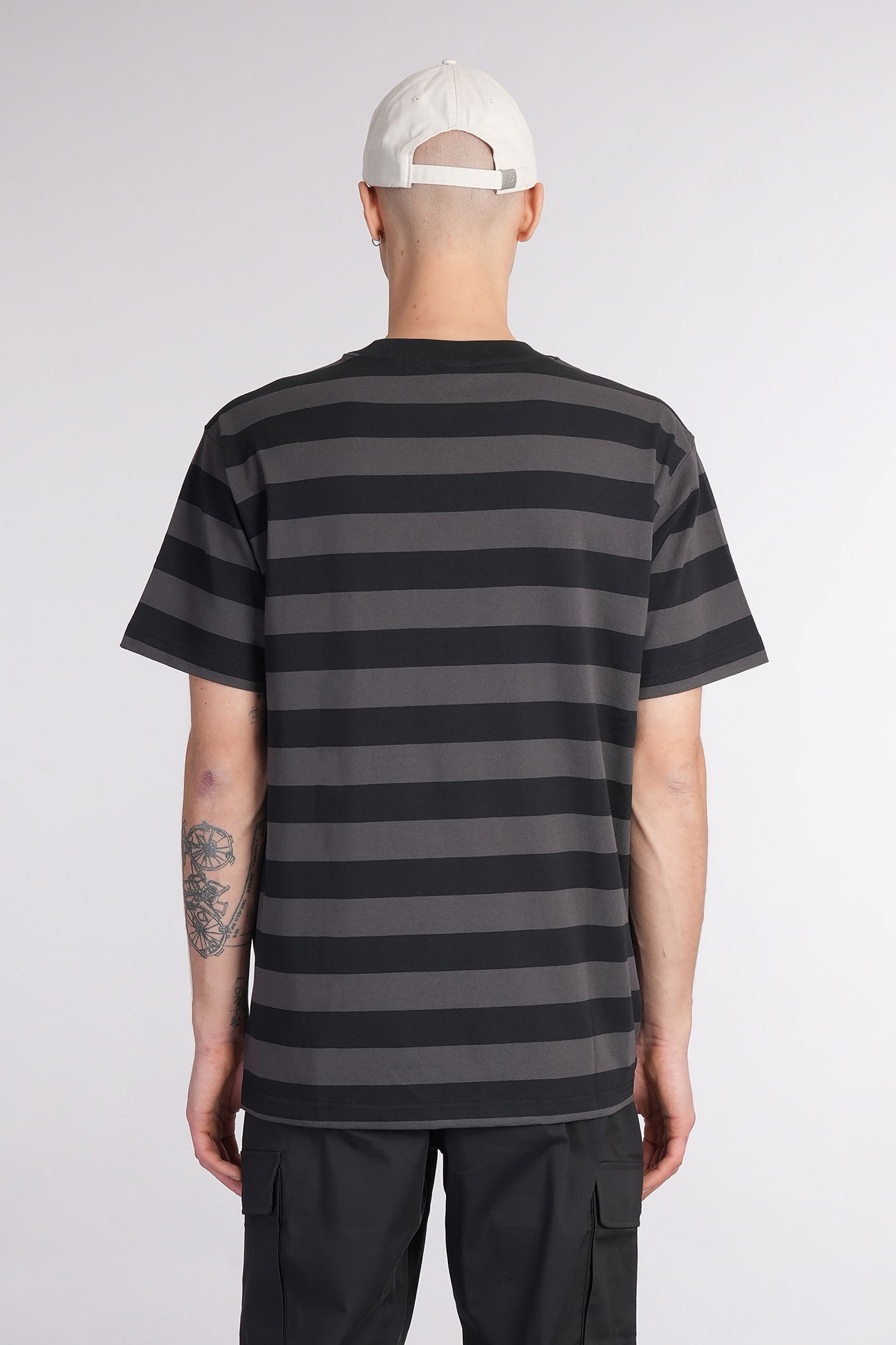 New Balance T-shirt In Black Cotton In Black