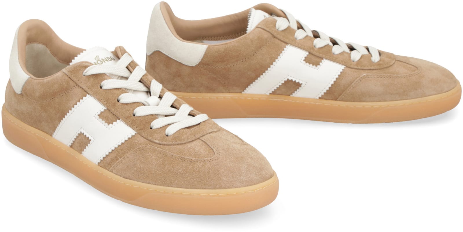 Shop Hogan Cool Leather Low-top Sneakers