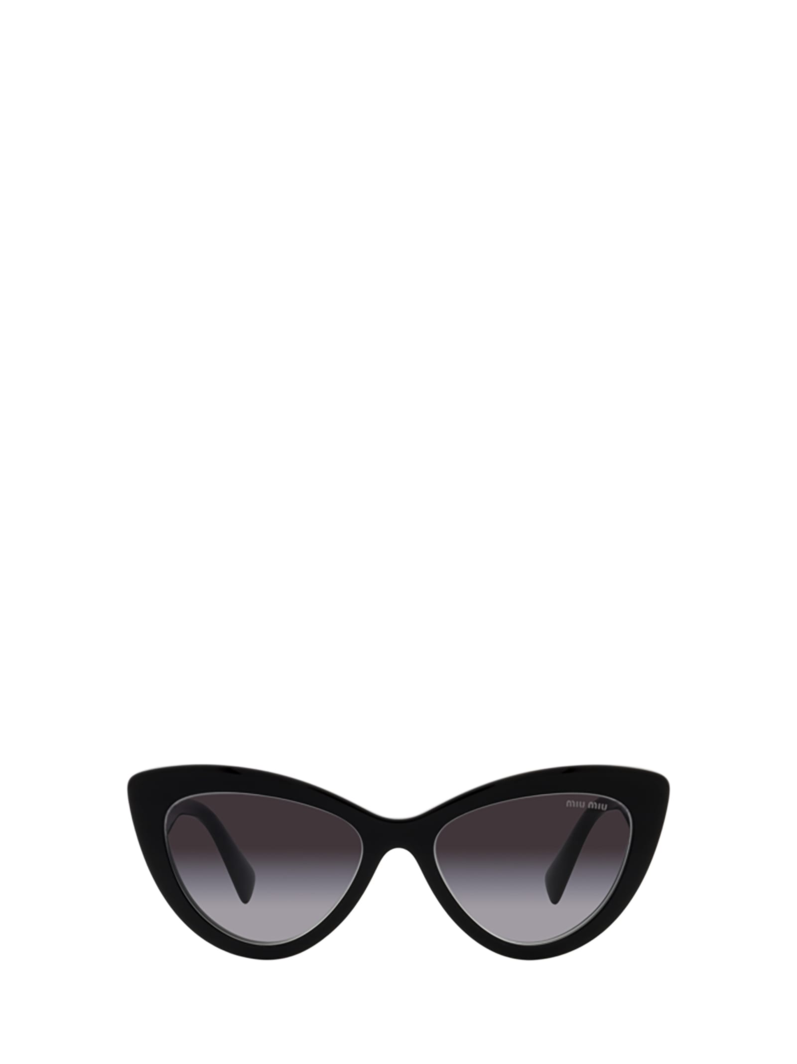 Miu Miu Eyewear Mu 04ys Black Sunglasses