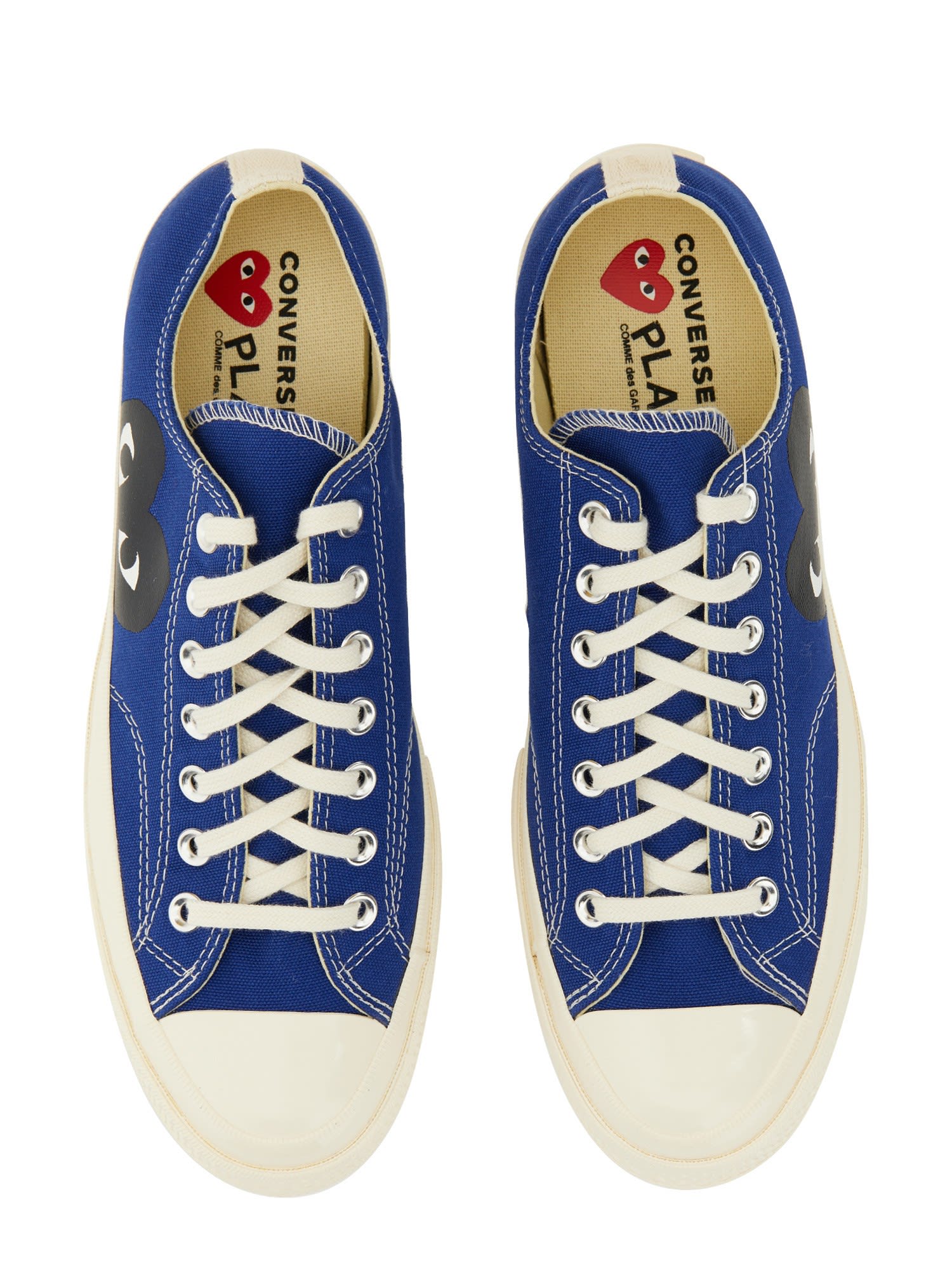 Shop Comme Des Garçons Play Low Chuck 70 Sneaker In Blue
