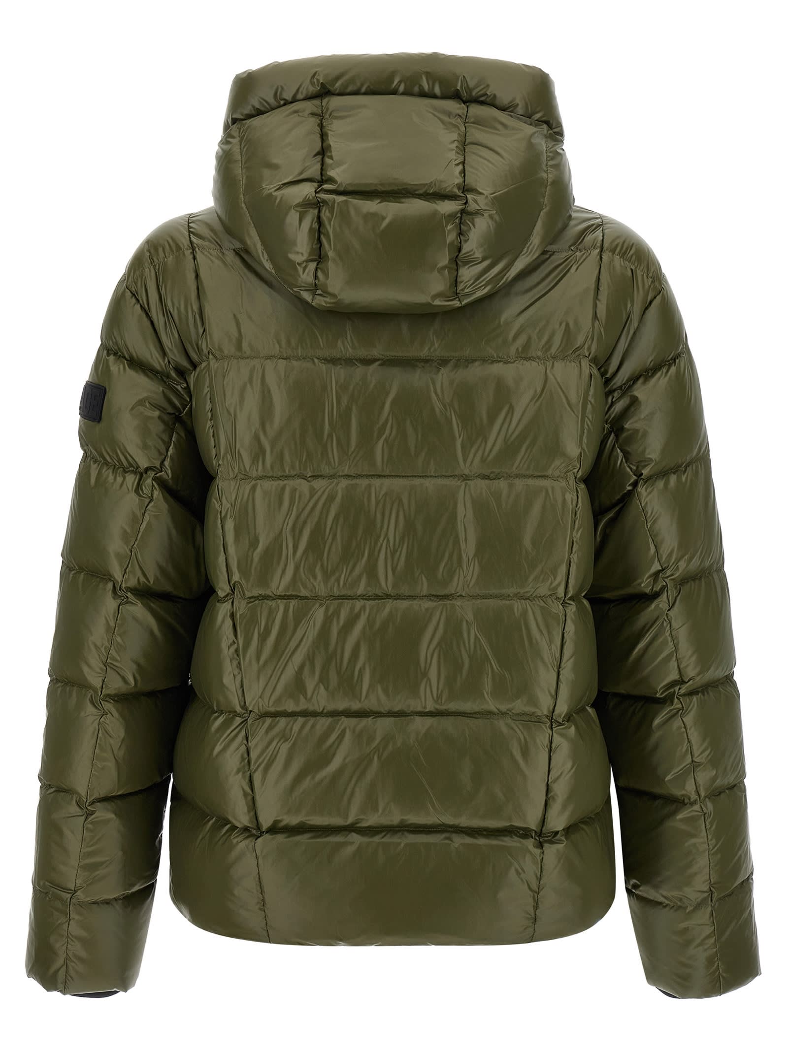 Mackage Long-sleeved Down Jacket In Green