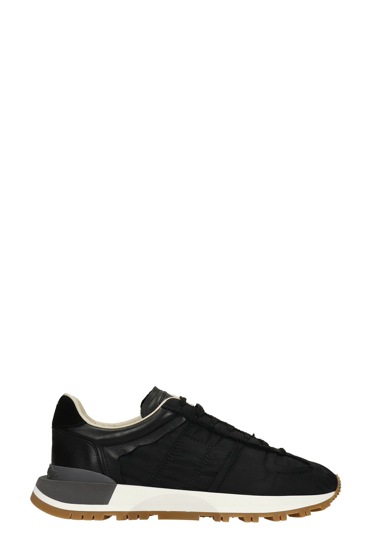 Maison Margiela Sneakers In Black Nylon