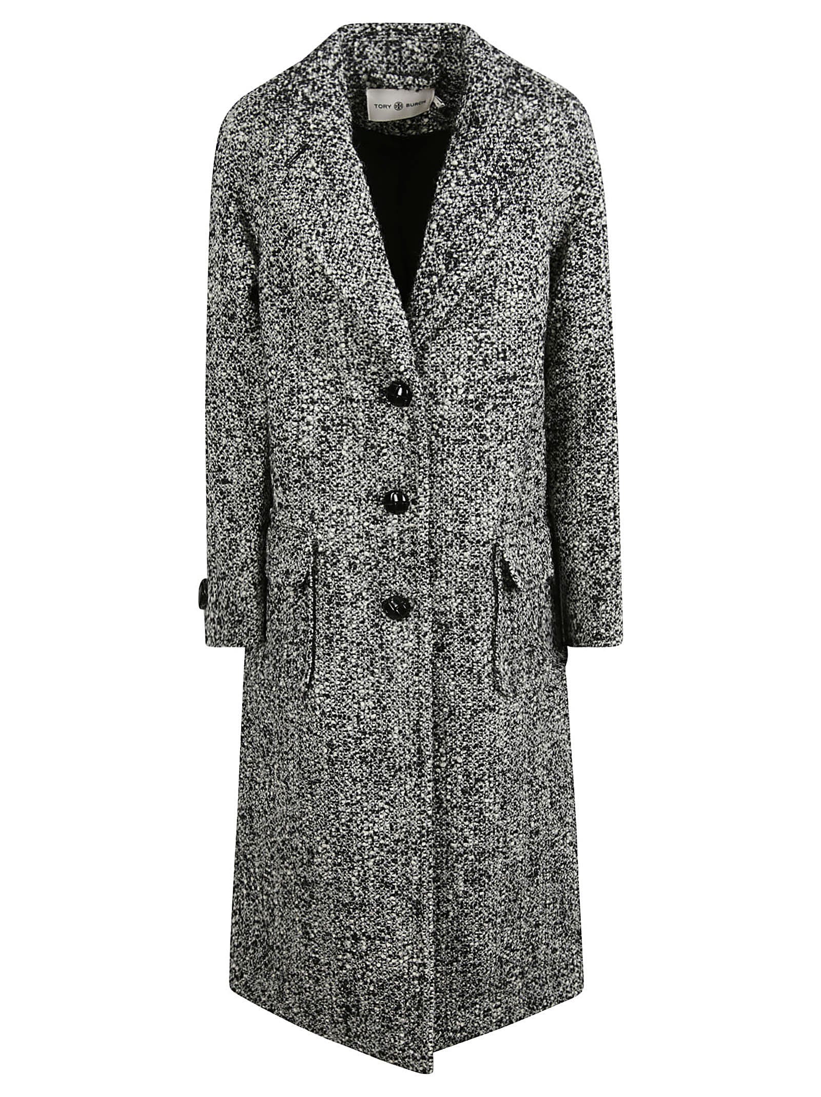 Tory Burch Oversized Tweed Coat