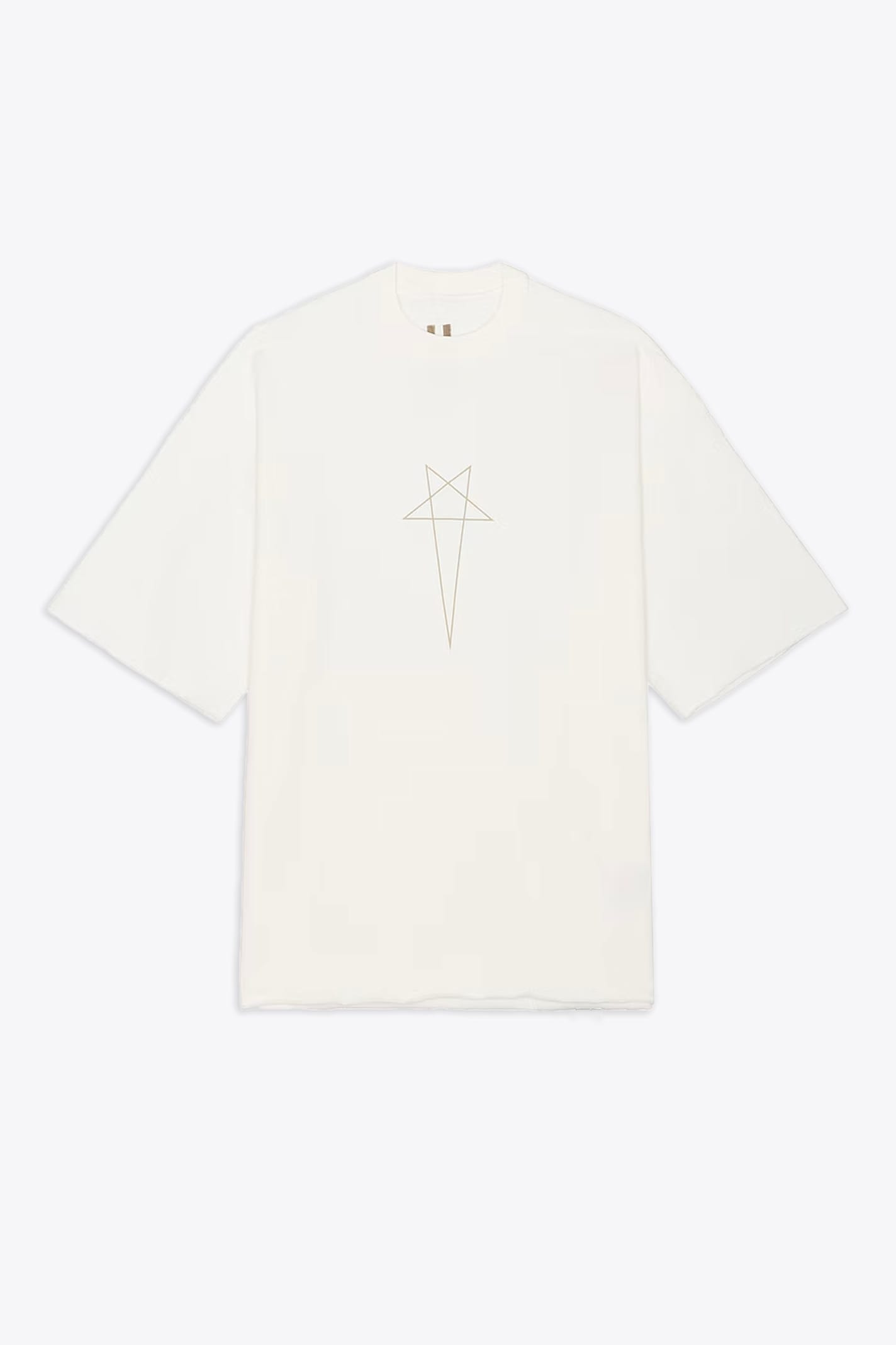 T-shirt In Felpa - Tommy T Off white cotton sweatshirt with short sleeves - Tommy T