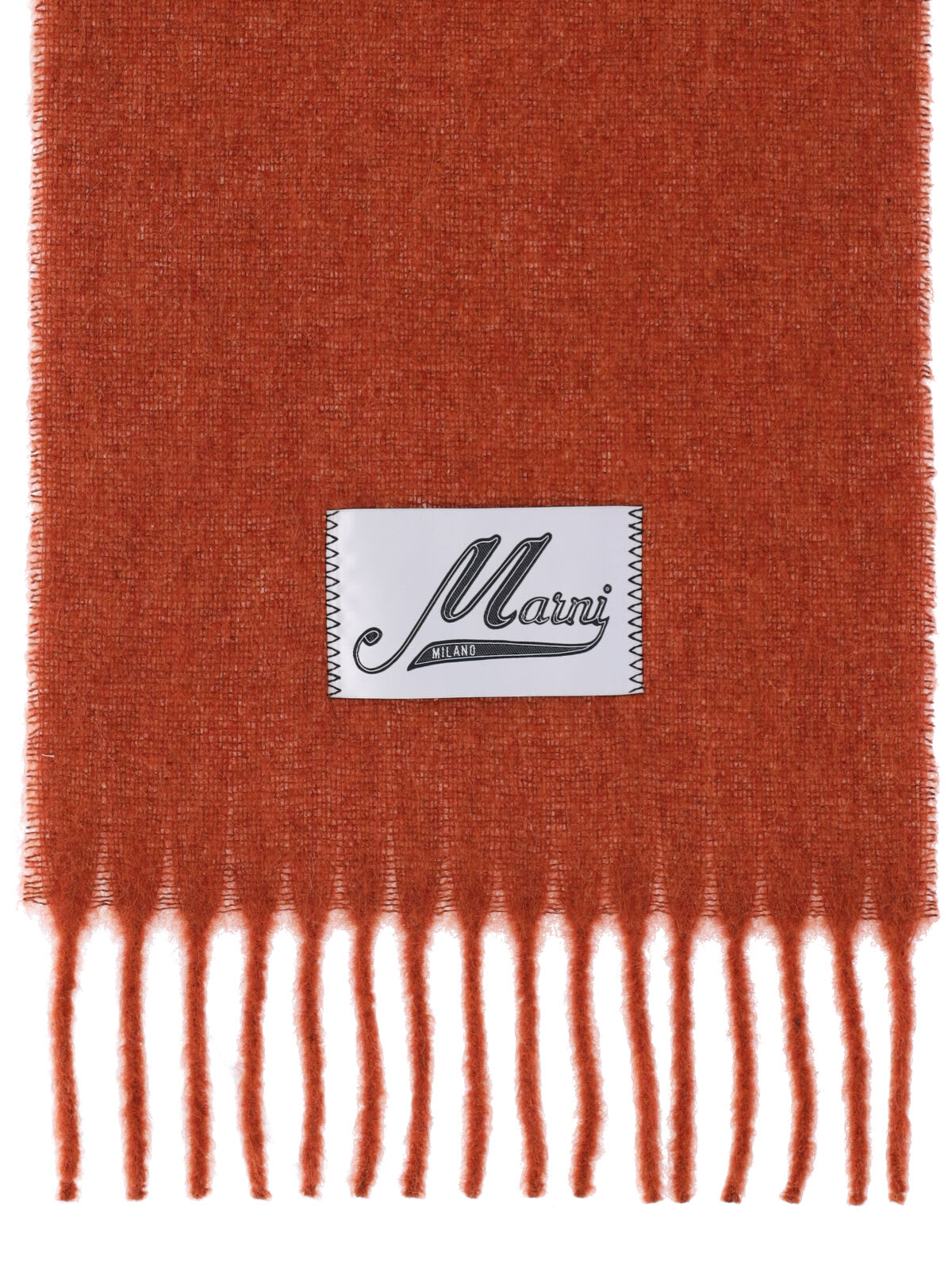 Marni Scarf With Stylish Fringed Edges