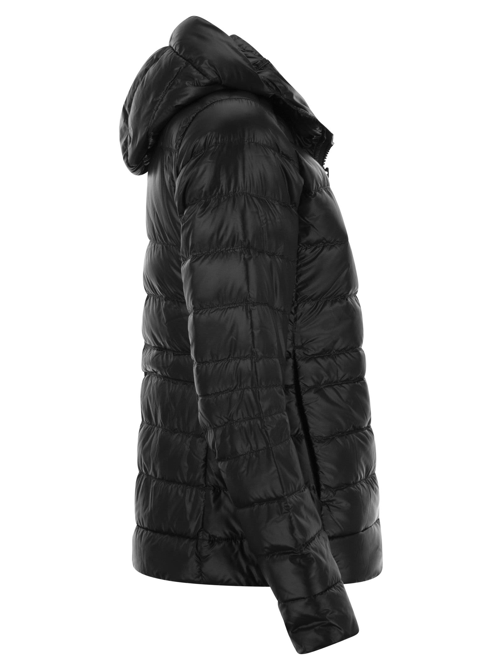 Canada Goose Cypress - Hooded Down Jacket In Black