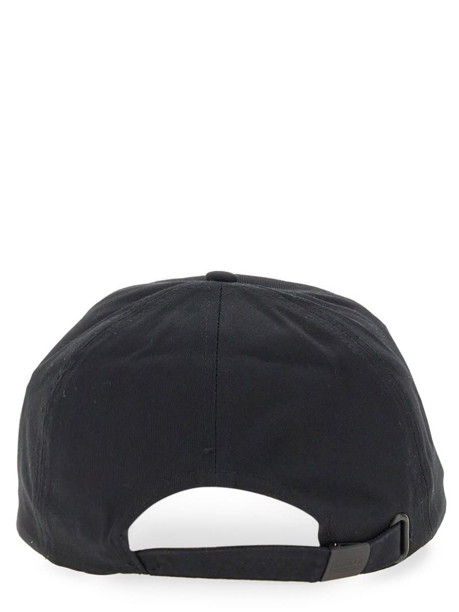 Shop Barbour Baseball Cap In Black