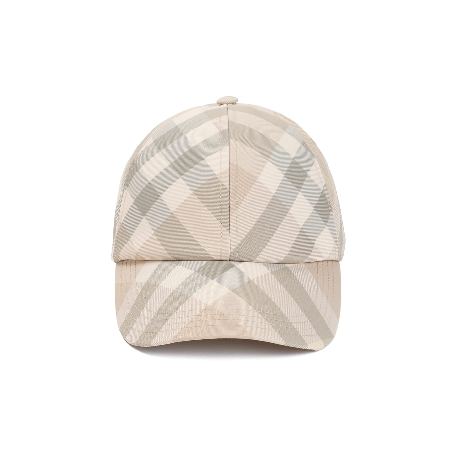 Shop Burberry Baseball Cap In Flax