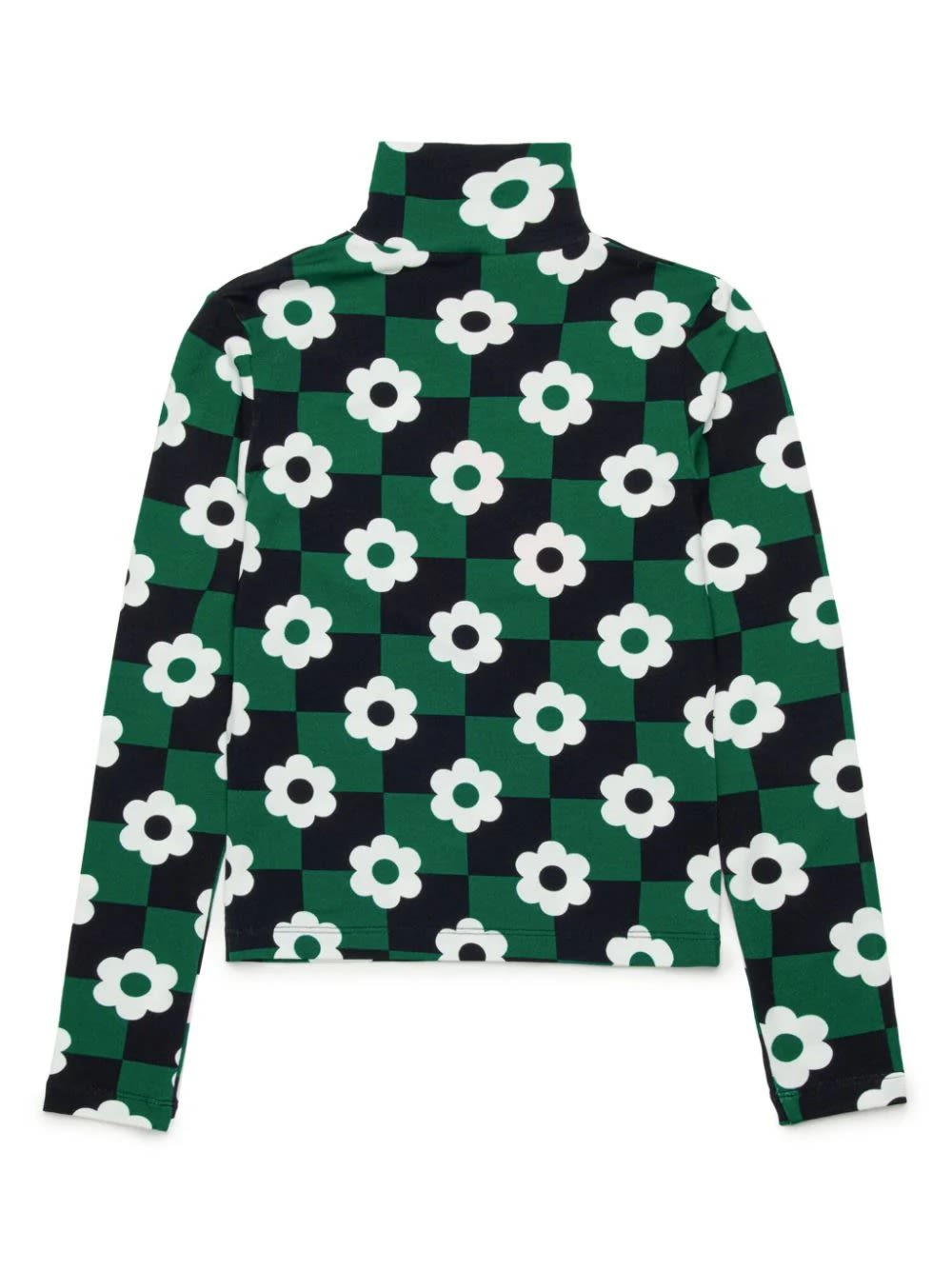 Shop Max&amp;co. Printed Turtleneck By Max&co. With Richard Quinn In Green