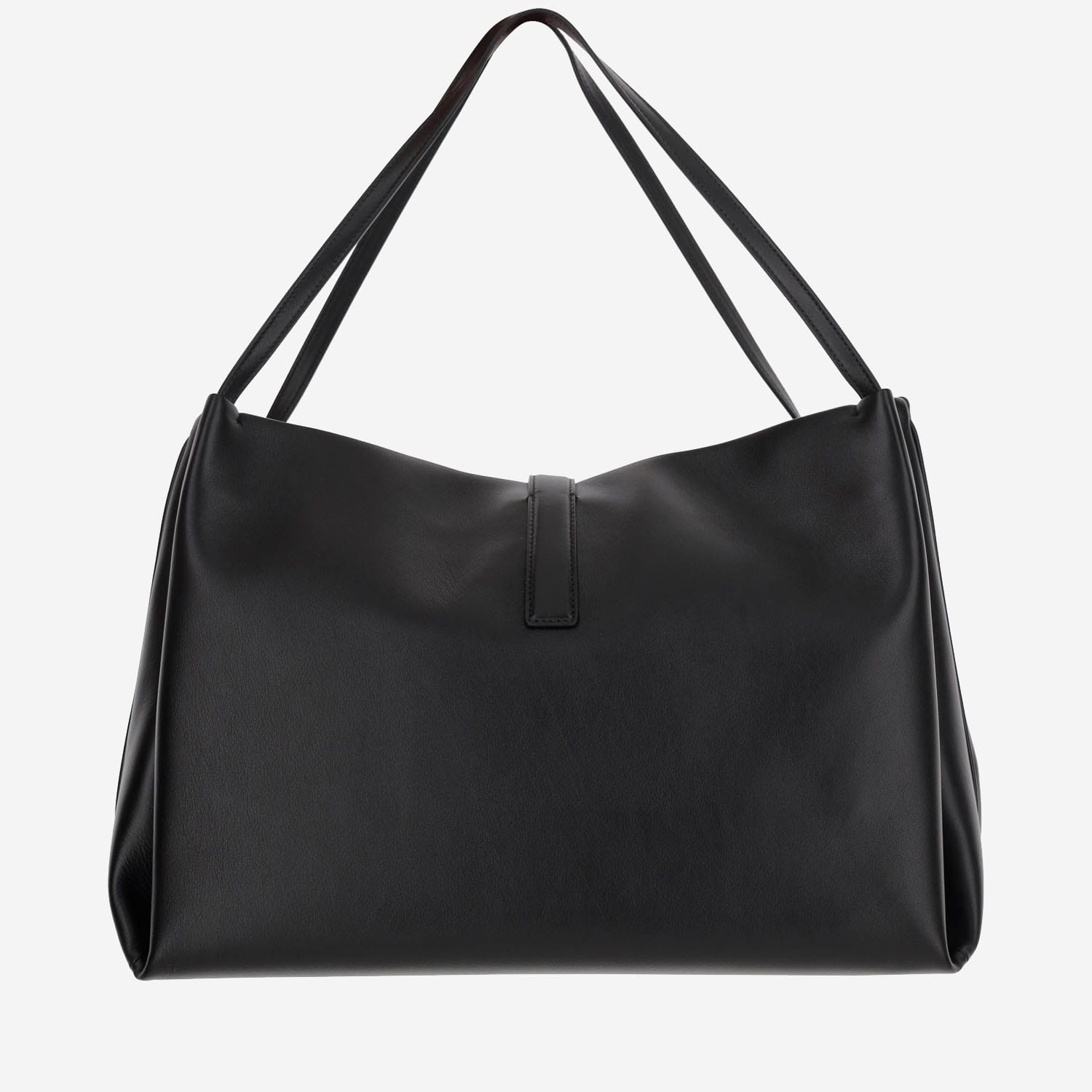 Ferragamo Gancini-clasp Calfskin Shoulder Bag