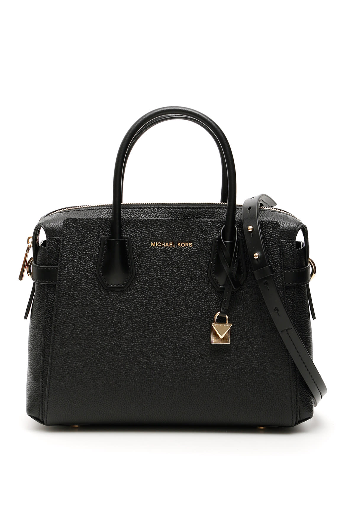 Michael Michael Kors Mercer Bowling Bag In Black (black) | ModeSens