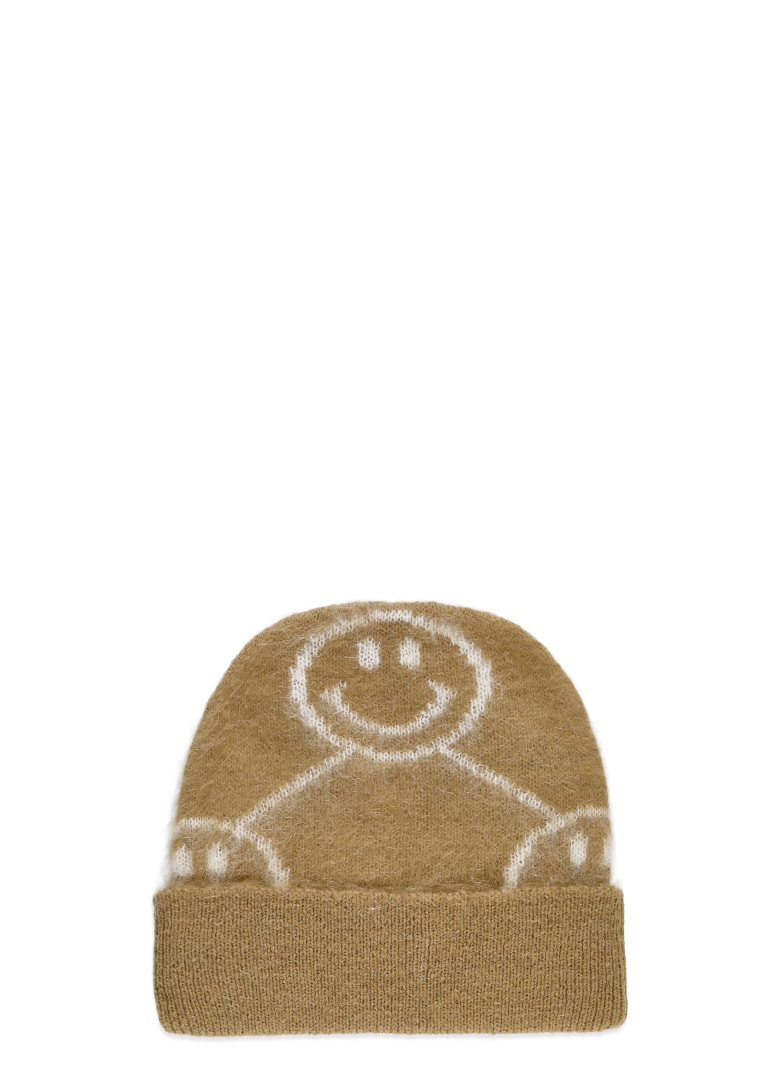 Beanie Cap With Smiley Logo