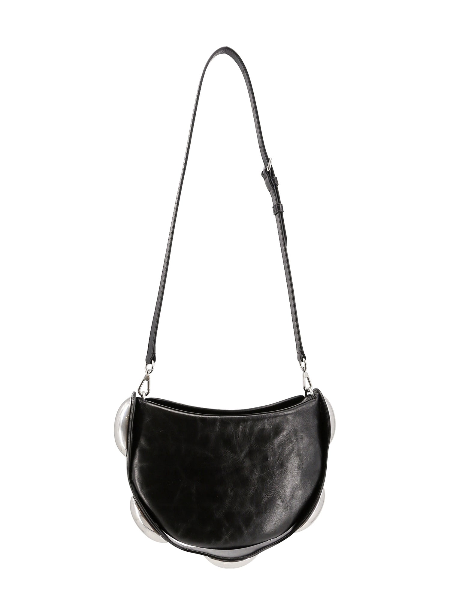 Shop Alexander Wang Dome Shoulder Bag In Black