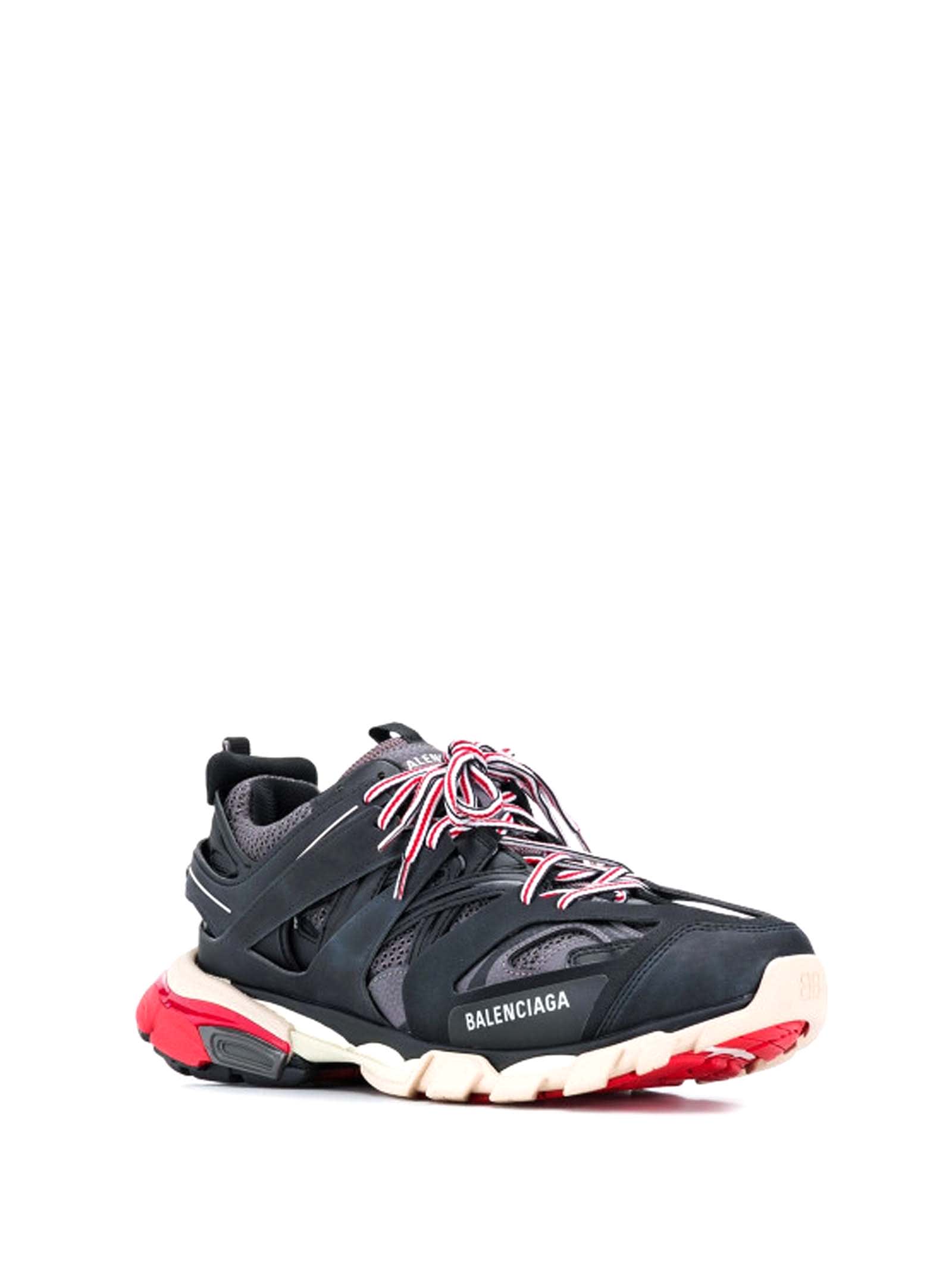 Balenciaga Glow In the Dark Track Sneakers Polyester and