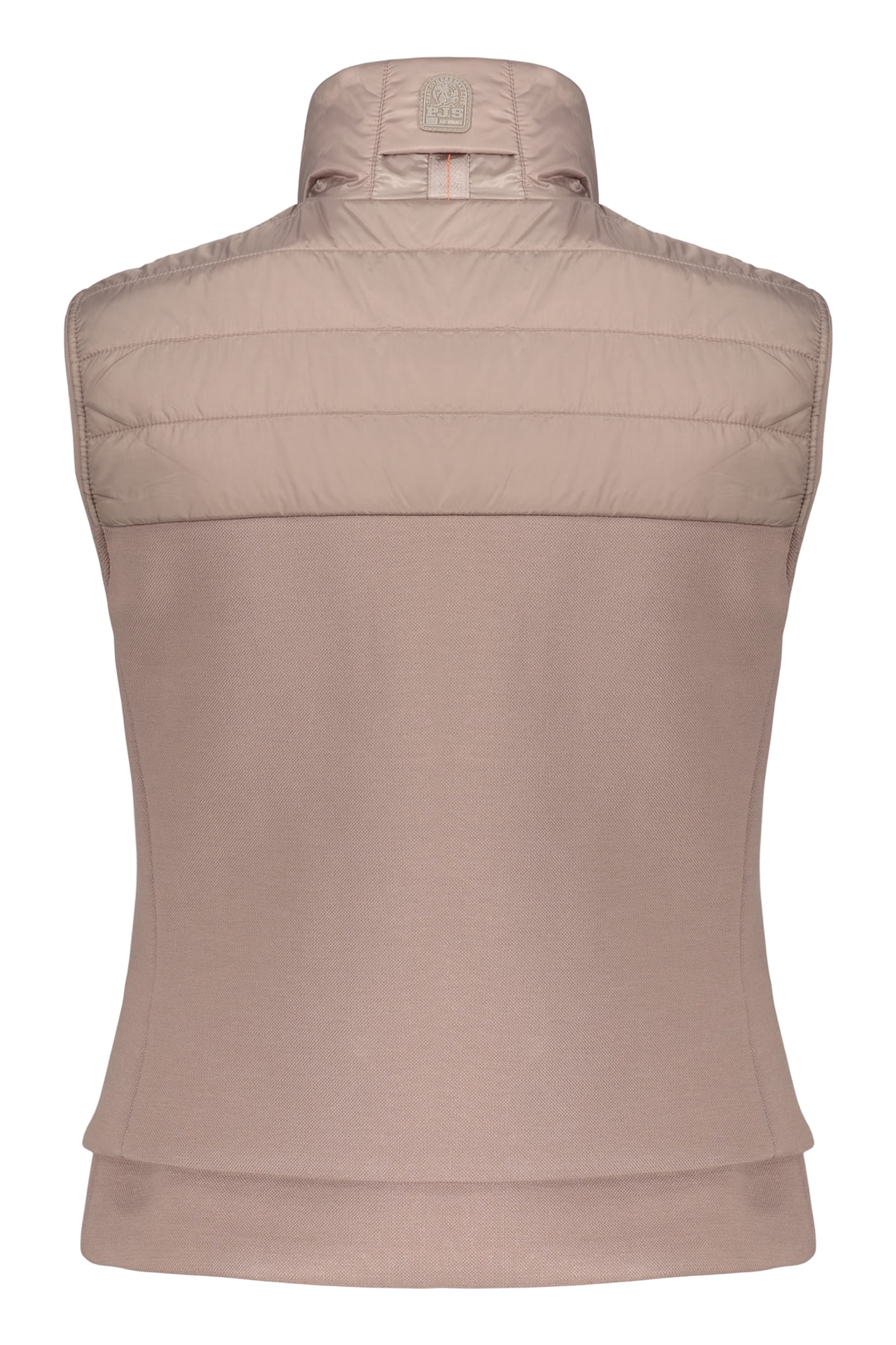 Parajumpers Lightweight Sleeveless Jacket With Zip And Pockets In Brown