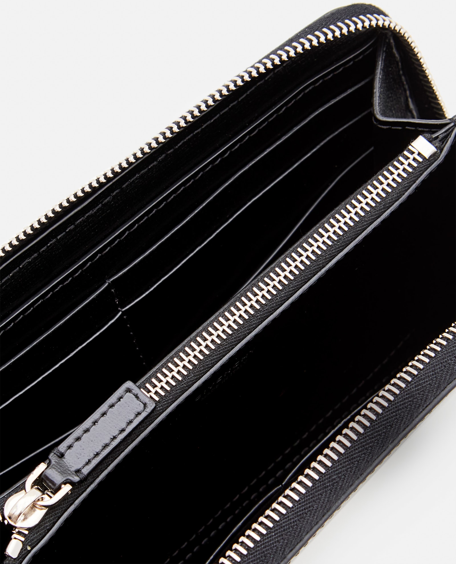 Shop Givenchy Long Zipped Wallet In Black