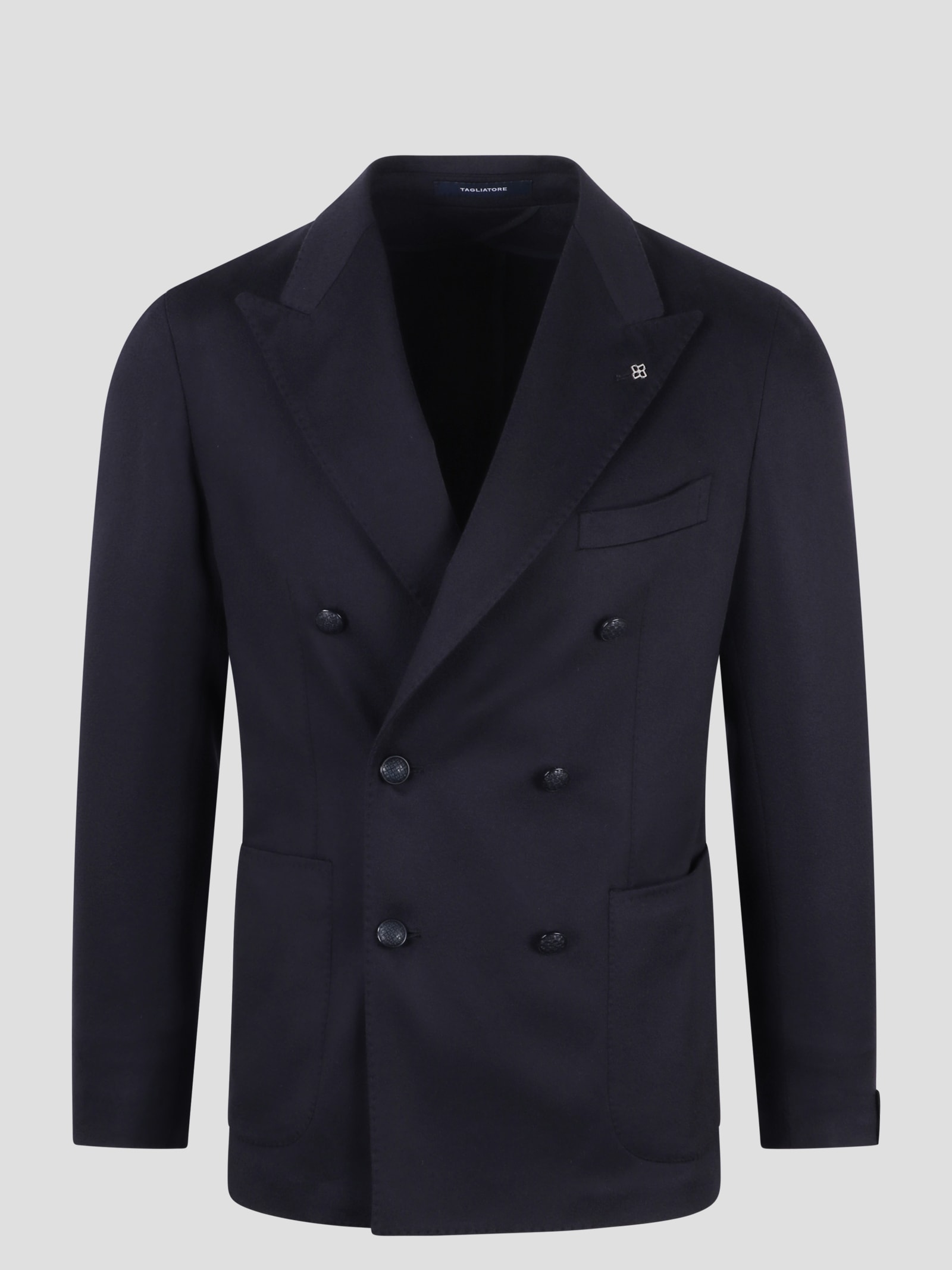 TAGLIATORE CASHMERE DOUBLE BREASTED BLAZER