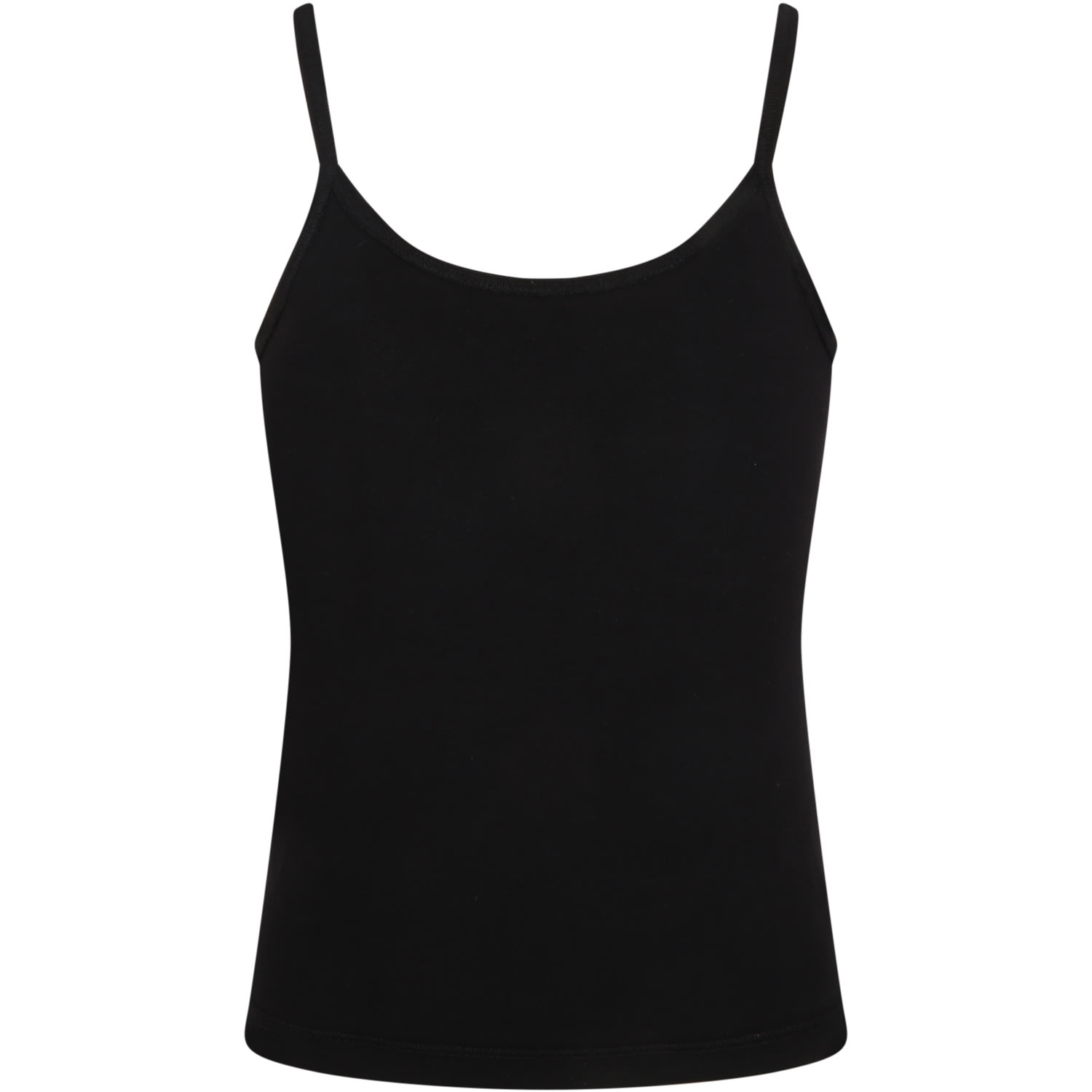 Molo Black janis Tank Top For Girl