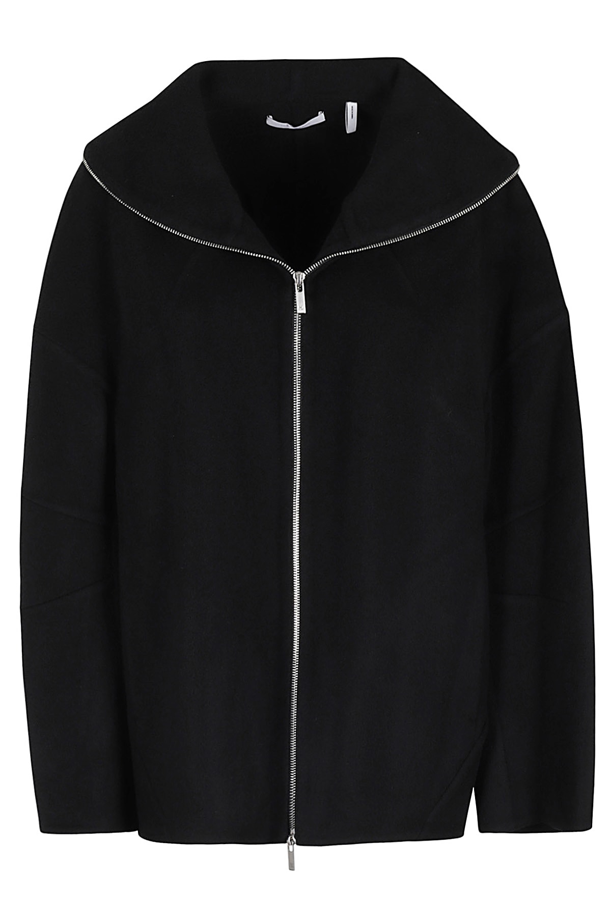 Shop Helmut Lang Df Cocoon Zip In Black