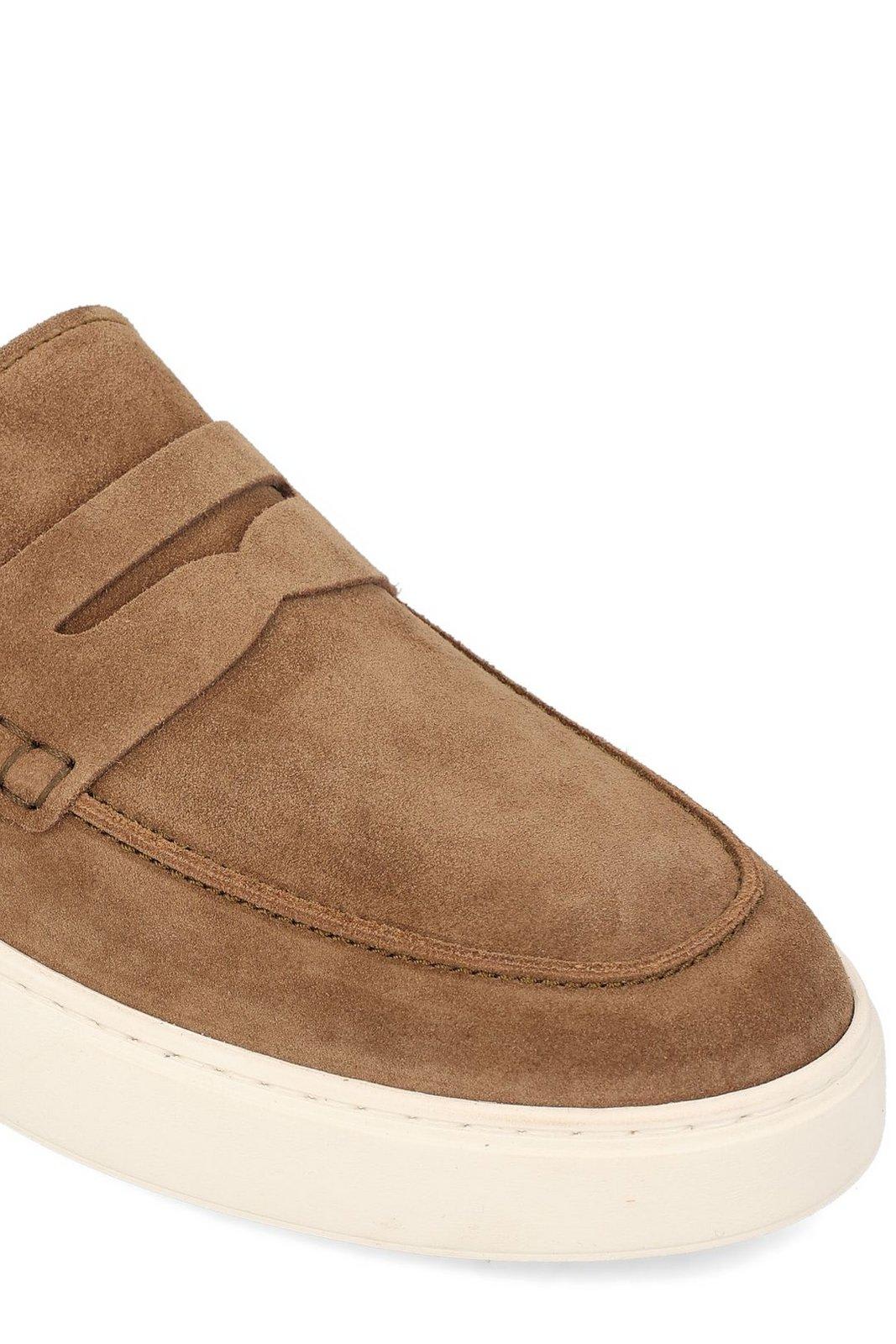 Tod's Torba Slip-on Loafers In Brown
