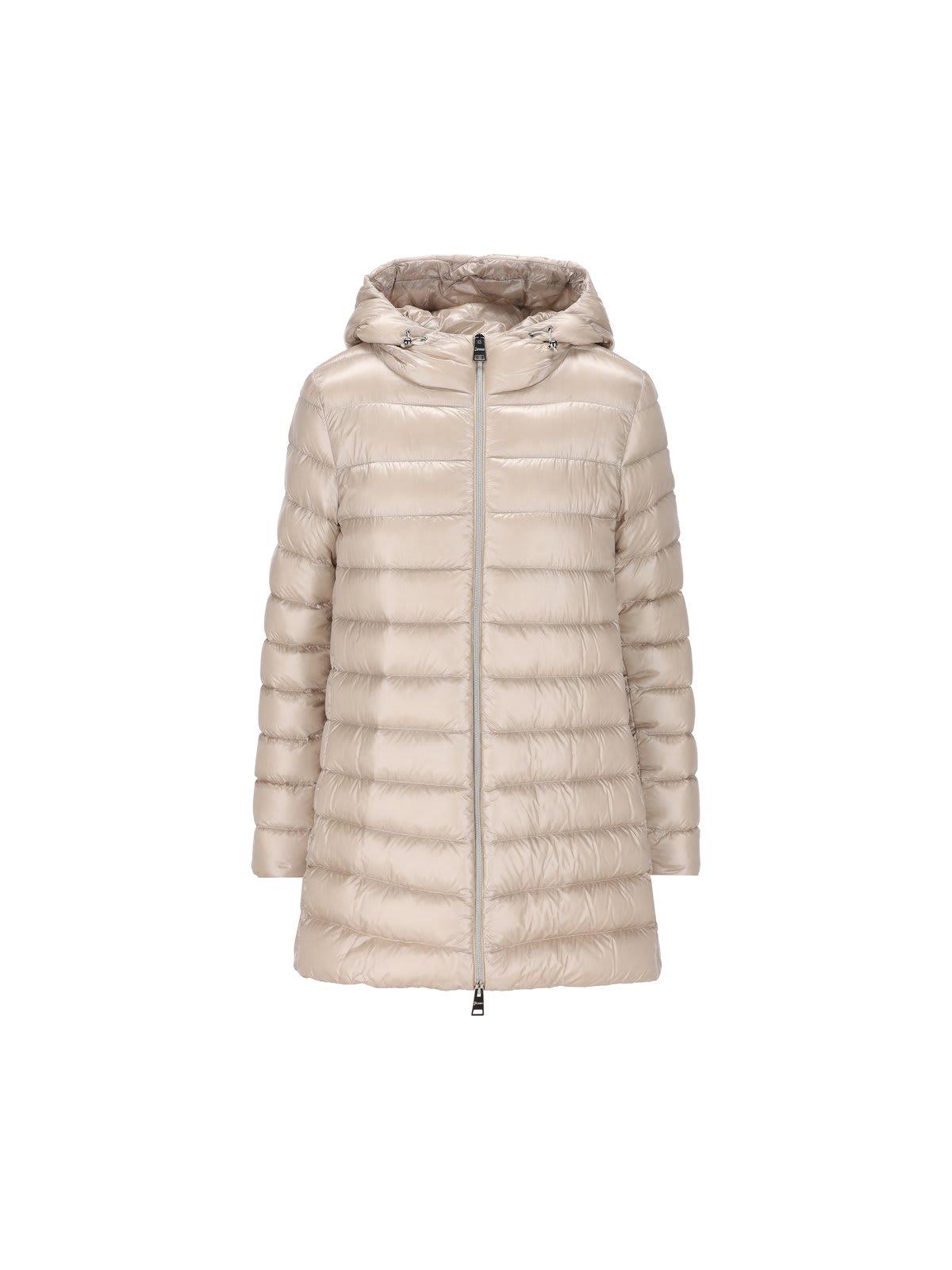 Drawstring Hooded Puffer Parka Herno