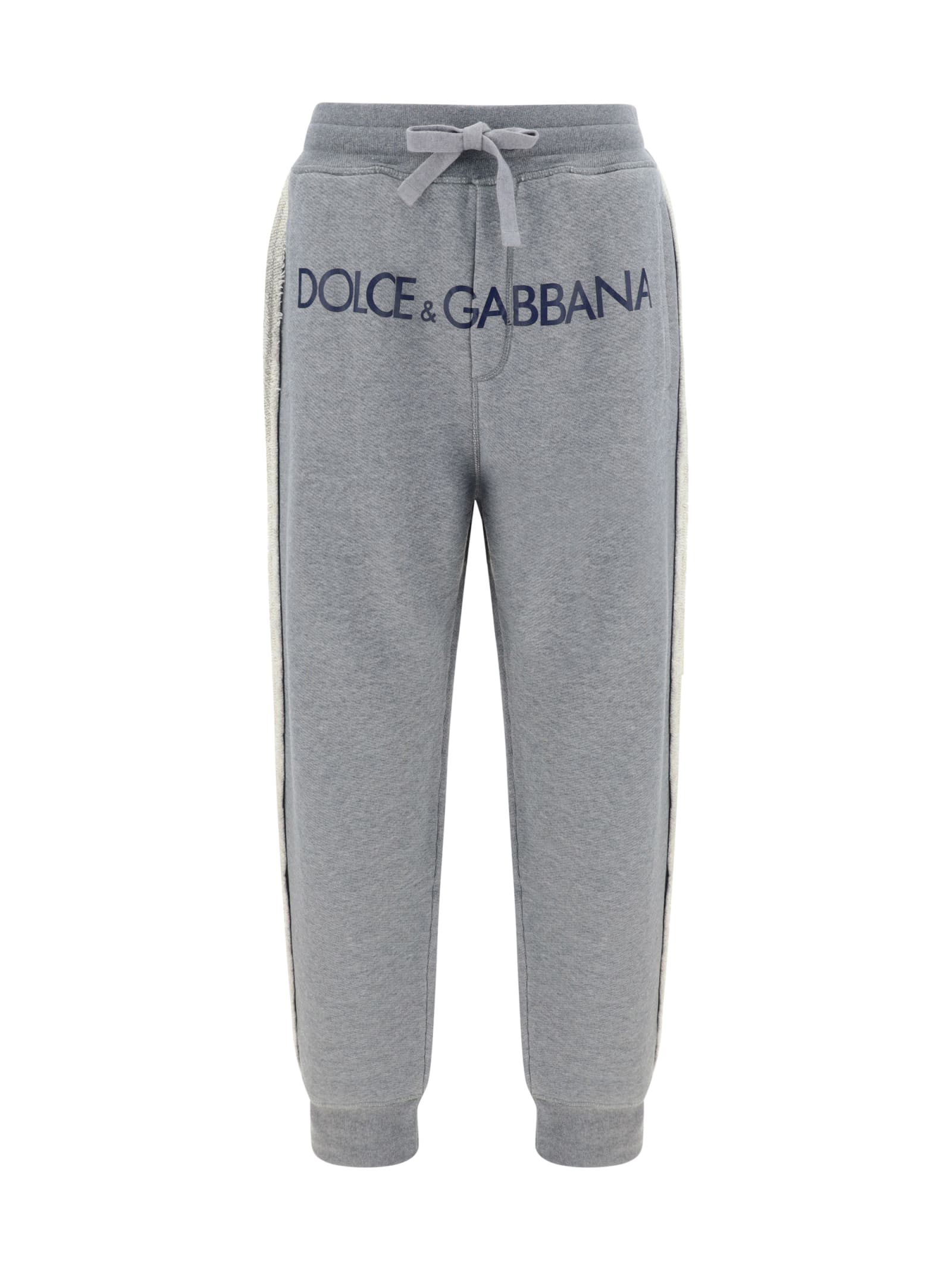 Shop Dolce & Gabbana Sweatpants In Grey