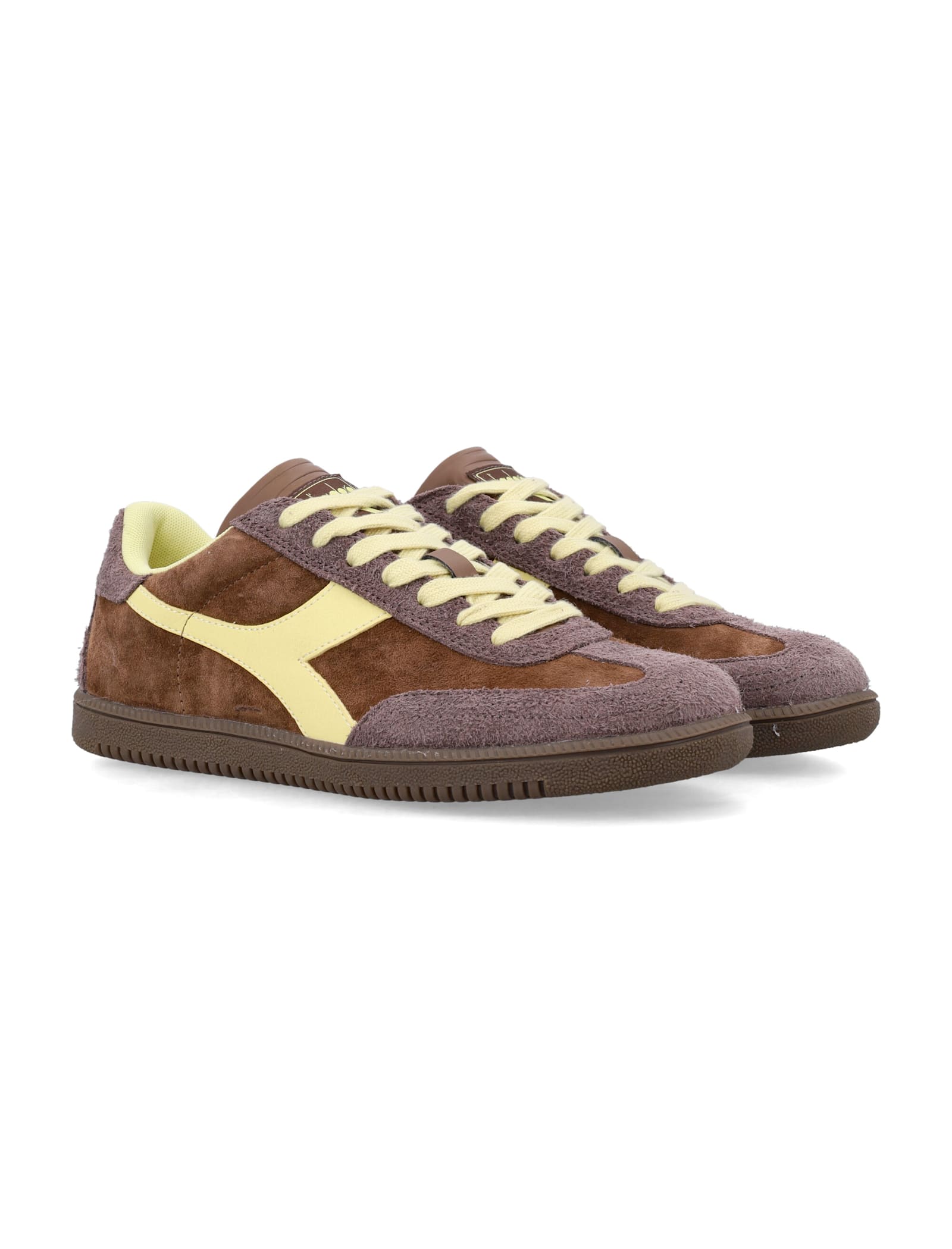 Diadora Suede Sneakers In Brown