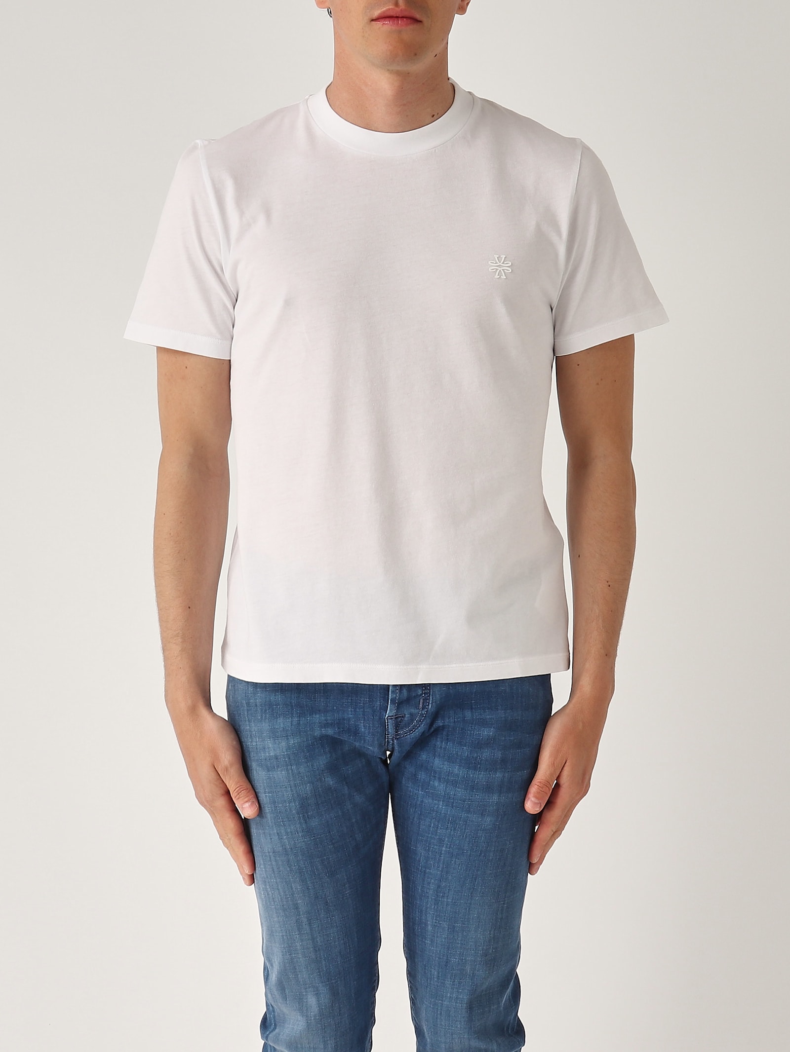 T-shirt Girocollo Jersey Washed T-shirt