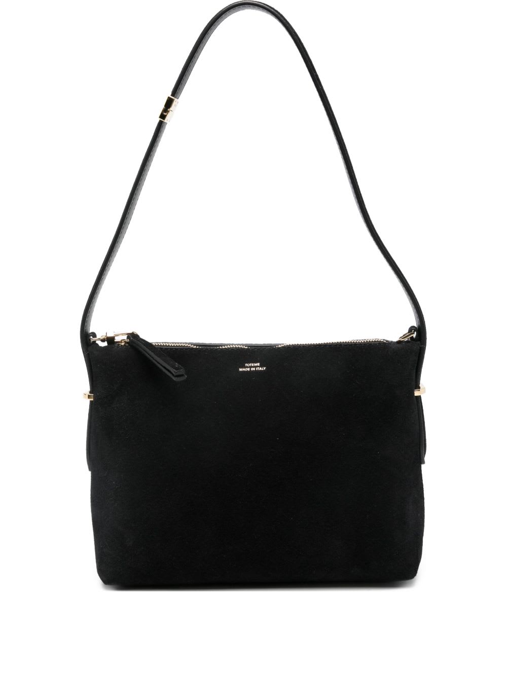 Totême Leather Clutch In Black