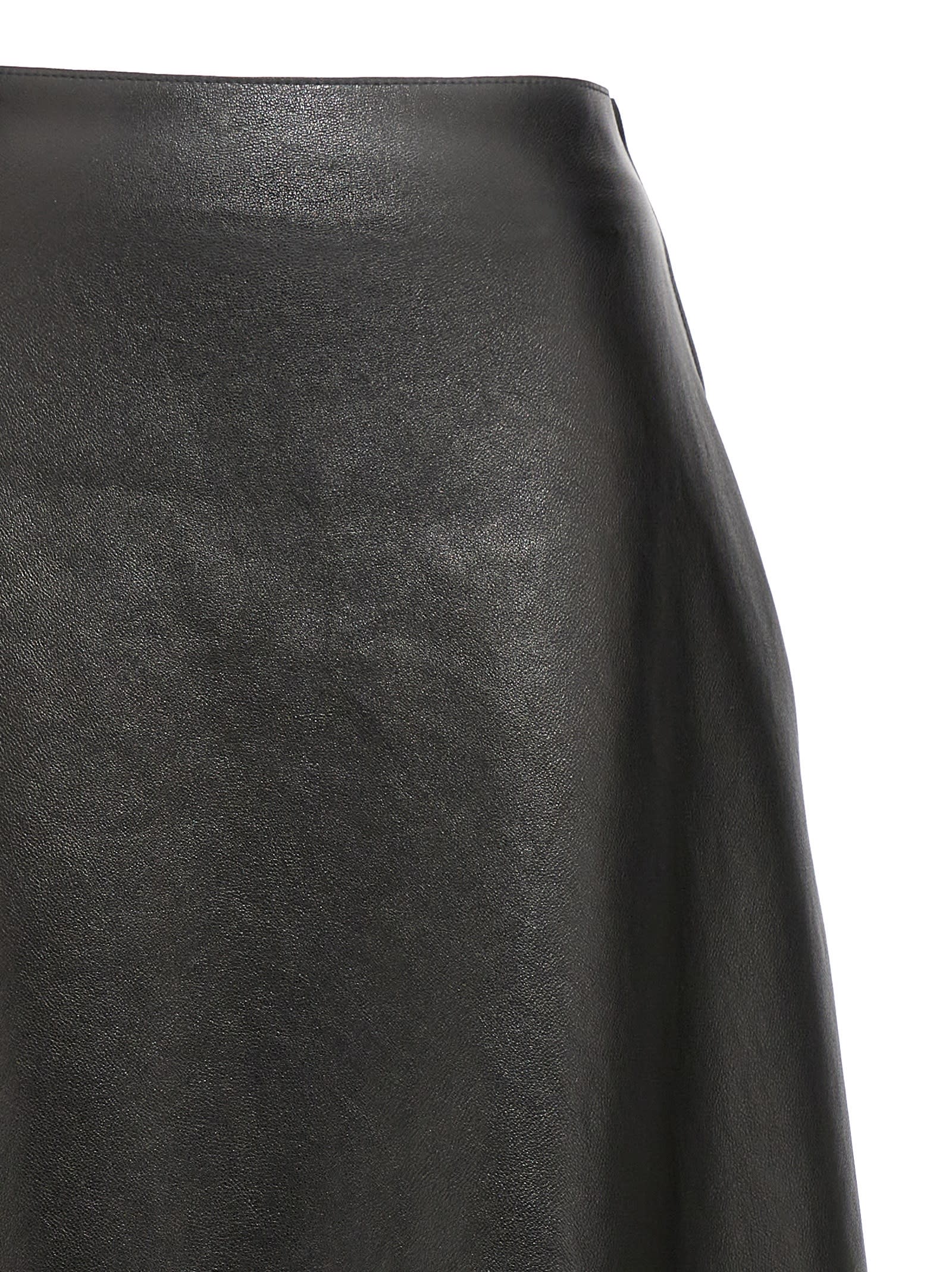 Shop Balenciaga A-line Skirt In Black