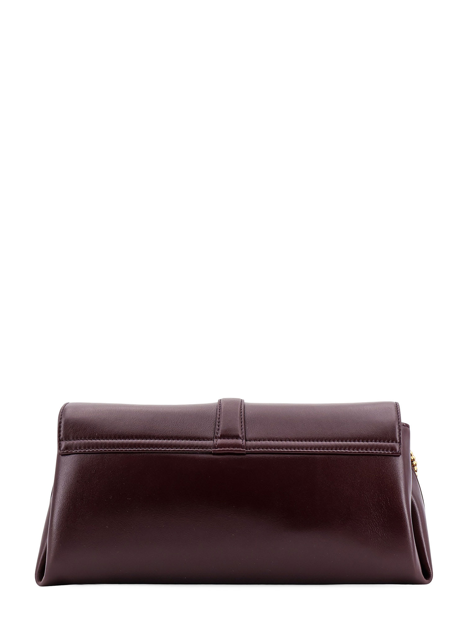 Shop Ferragamo Shoulder Bag In Wine