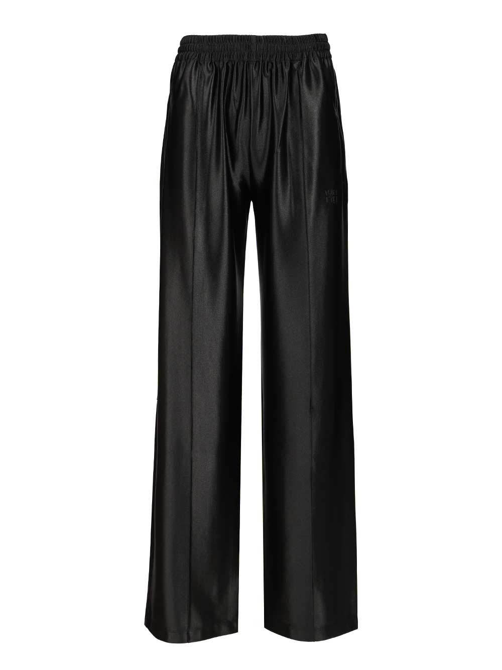 Alexander Wang Women Logo Pre Styled Biker Shorts Pants In Black