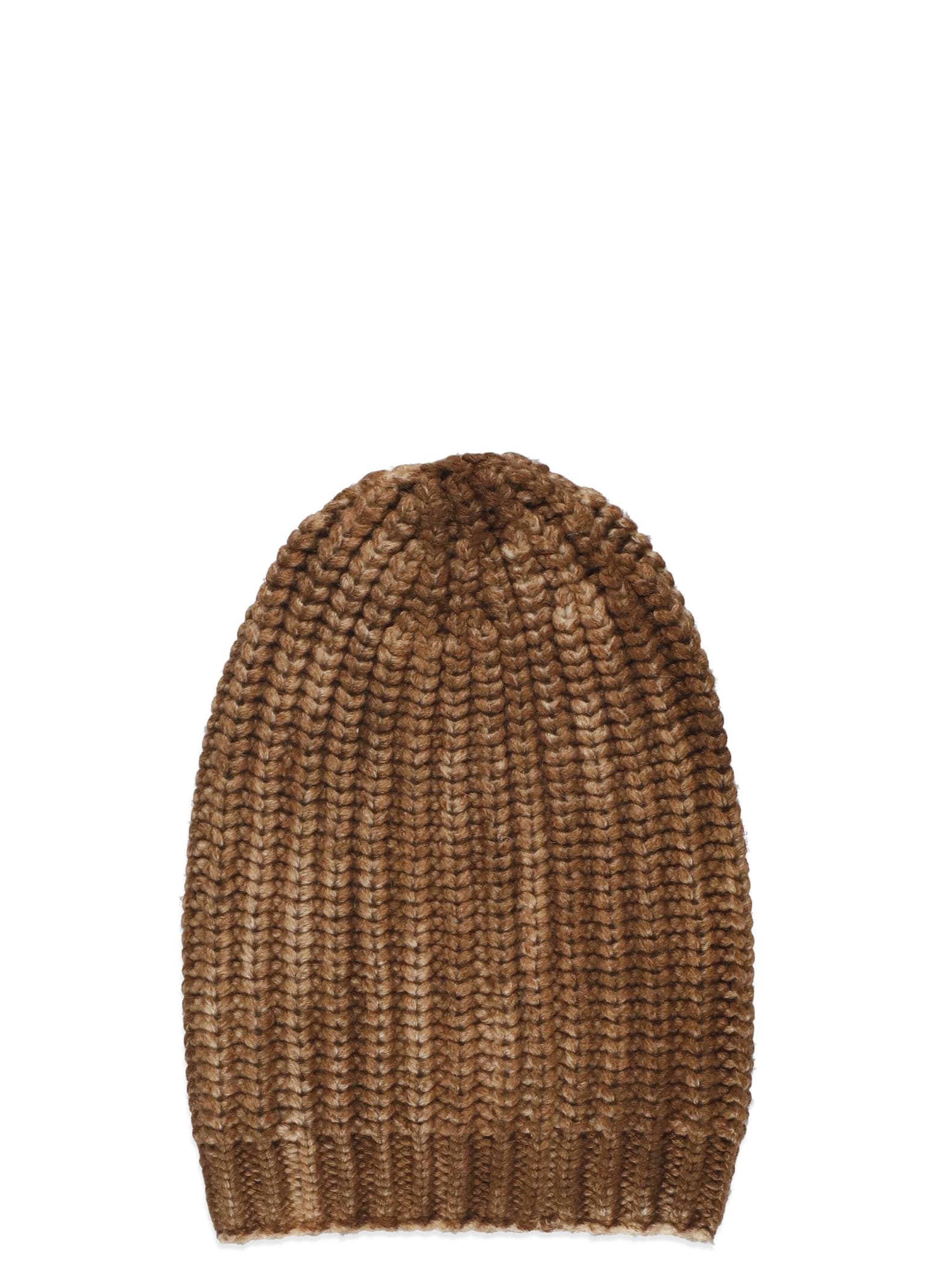 Avant Toi Wool And Cashmere Beanie In Brown