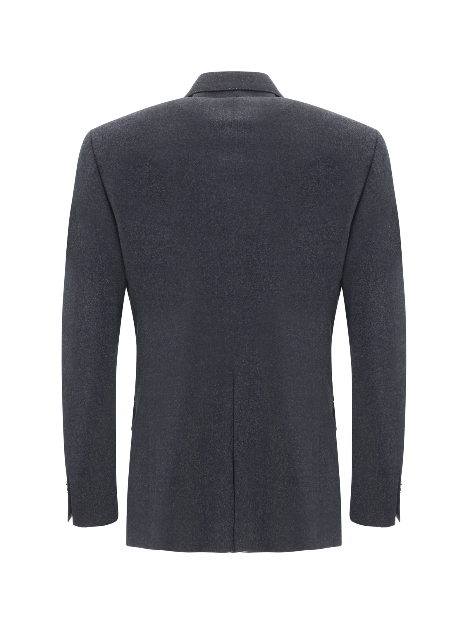 Shop Dolce & Gabbana Sicilia Blazer Jacket In Grey