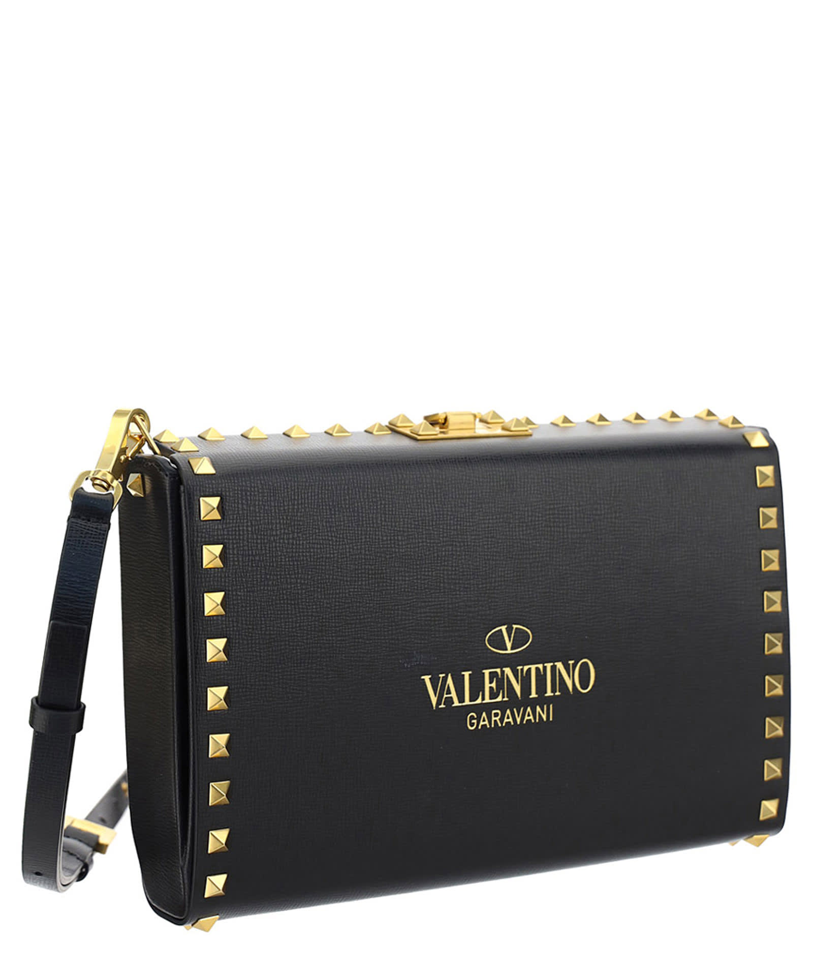 Valentino Alcove Leather Crossbody Bag