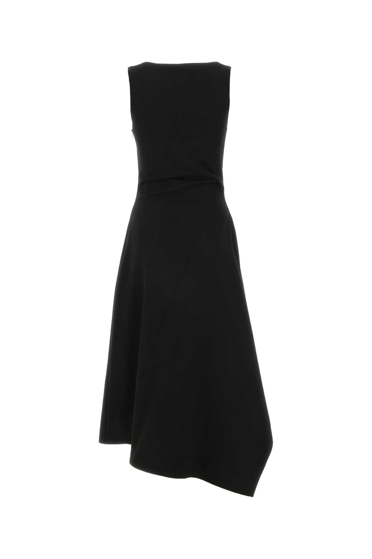 Bottega Veneta Black Stretch Cotton Dress