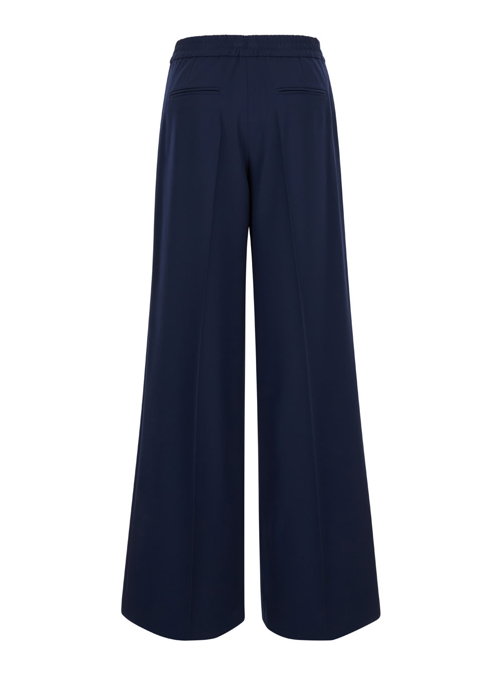 Shop Pt Torino Wide Leg Pants In Blu