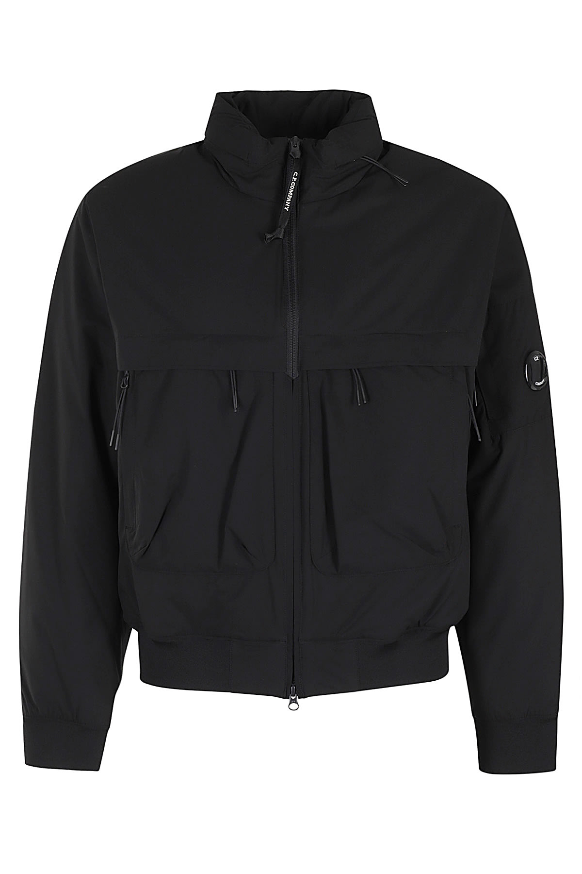 C.p. Company Short Jacket In Pro Tek In Nero