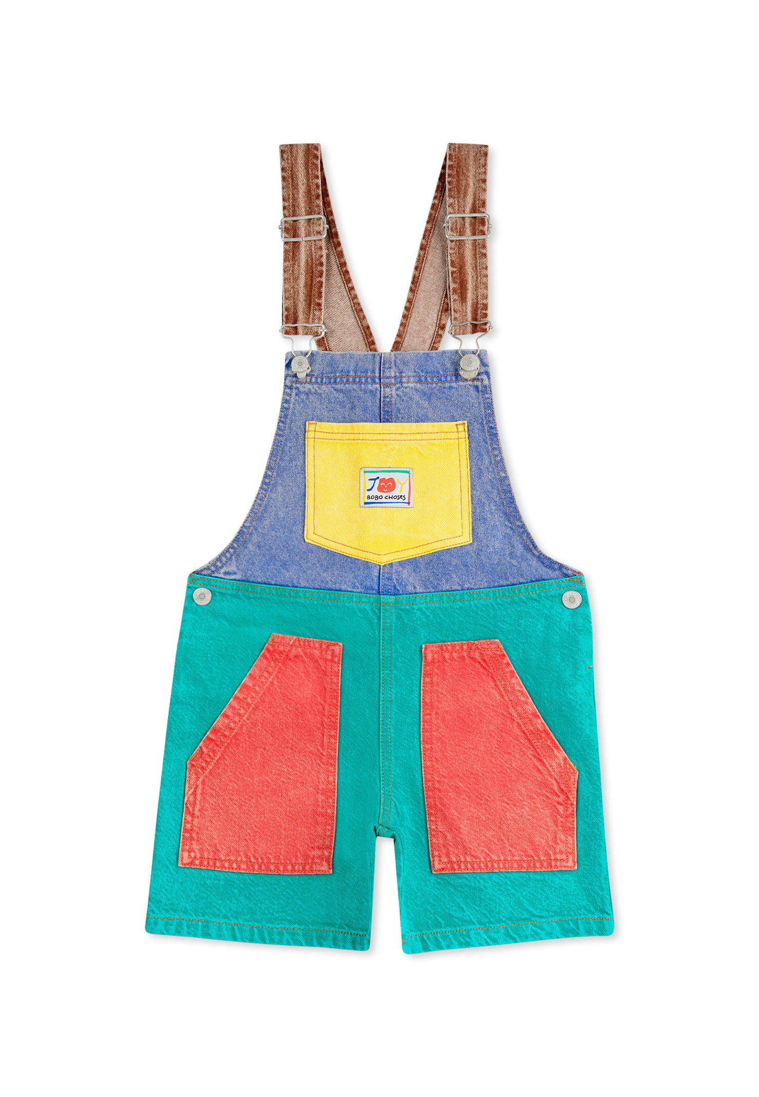 Bobo Choses Multicolor Dungarees For Kids In Multicolor