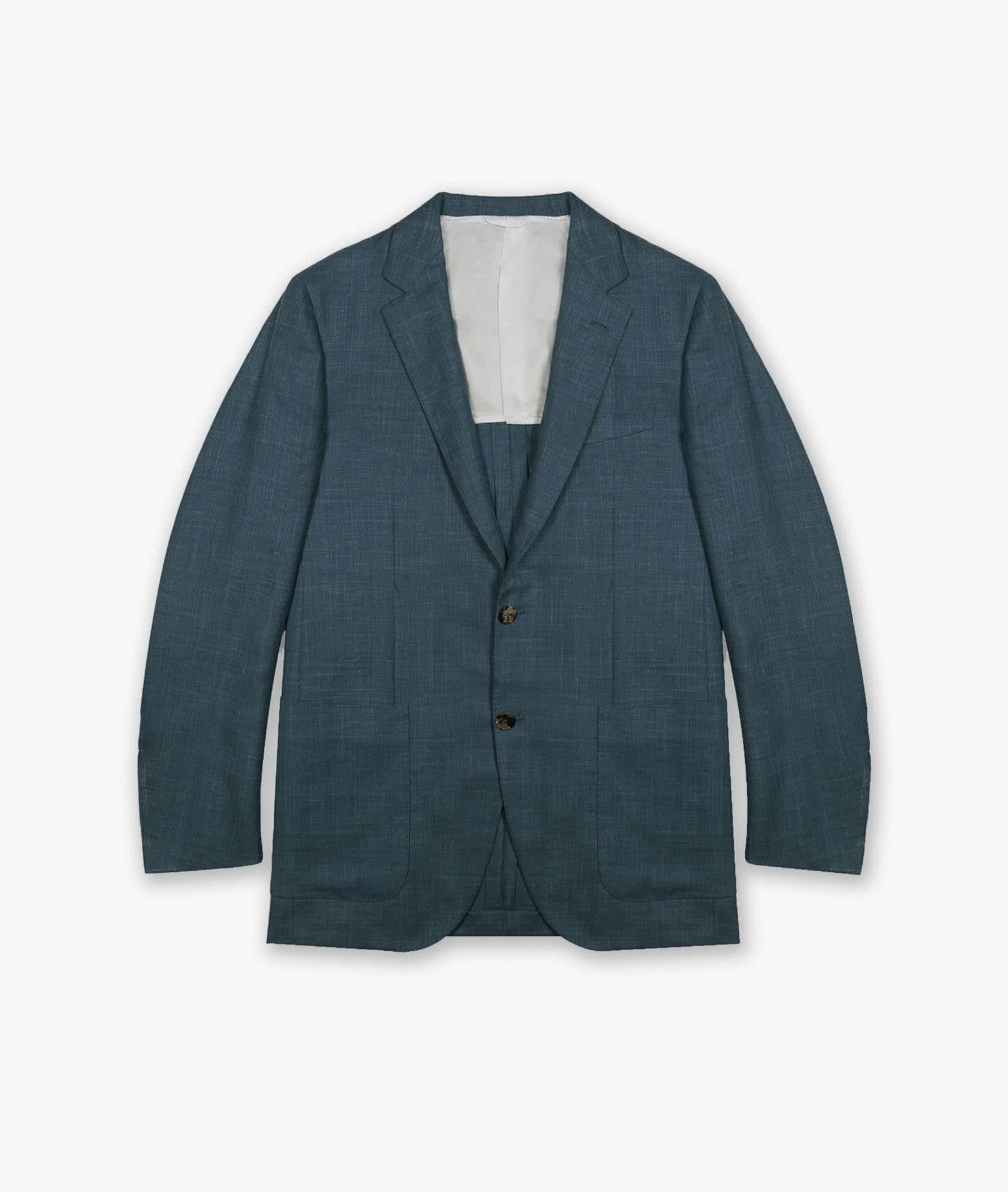 Larusmiani Godard Tailored Jacket Blazer In Lightgreen