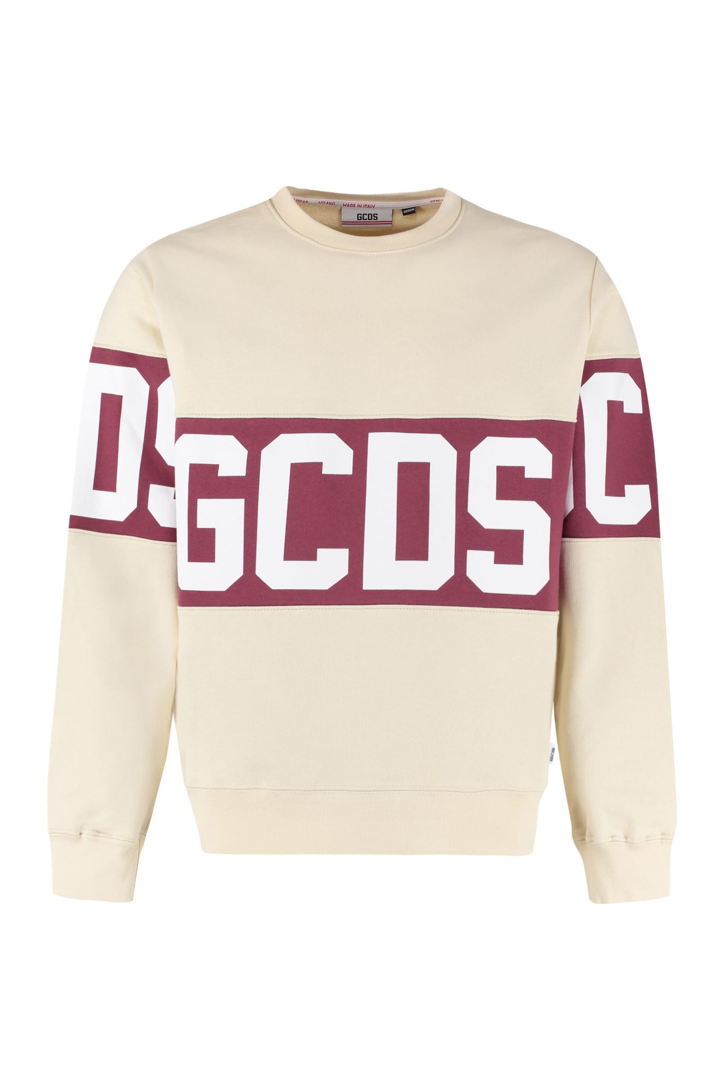 GCDS Logo Detail Cotton Sweatshirt Smart Closet