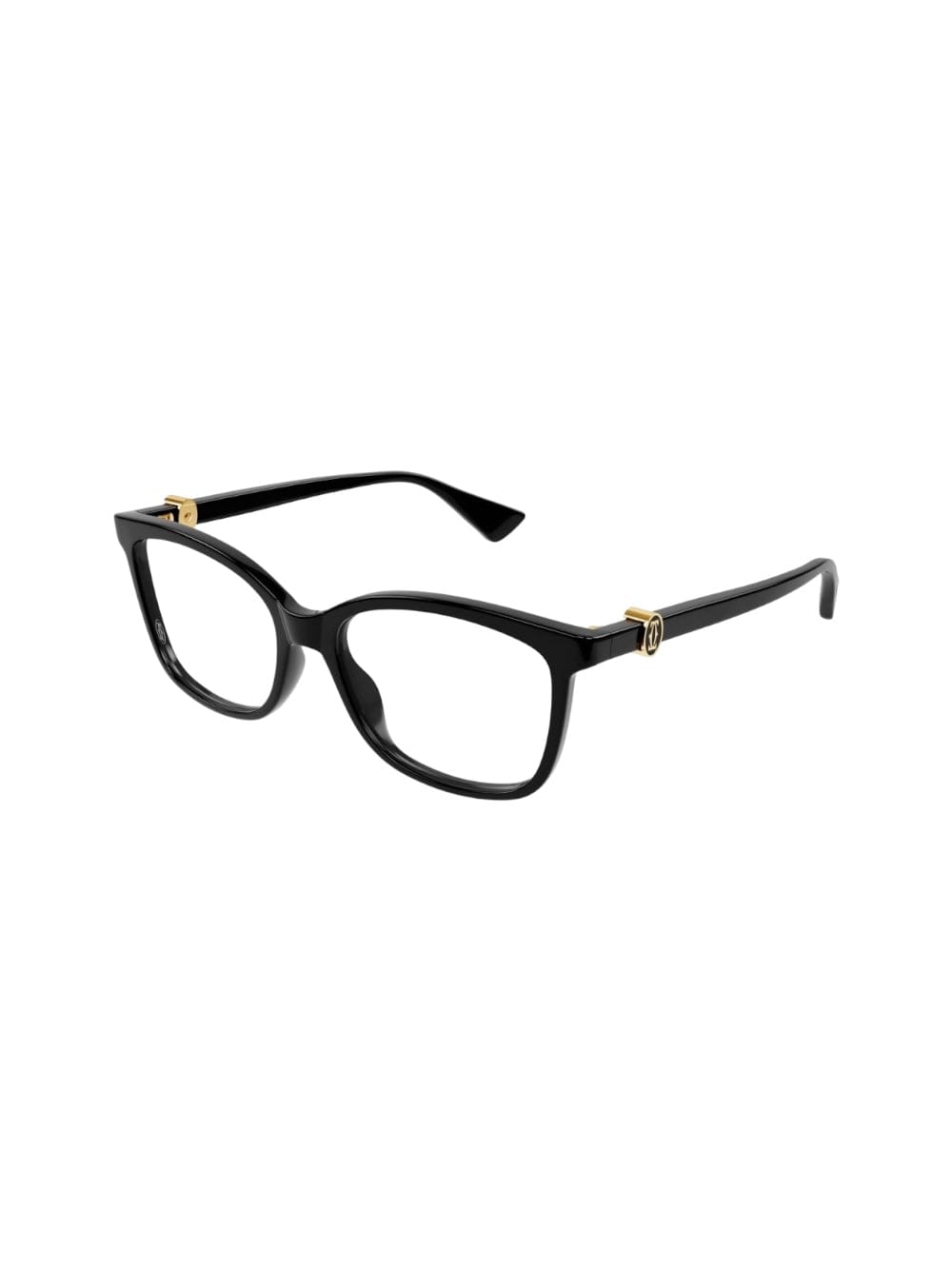 Shop Cartier Ct 0493 - Black Glasses