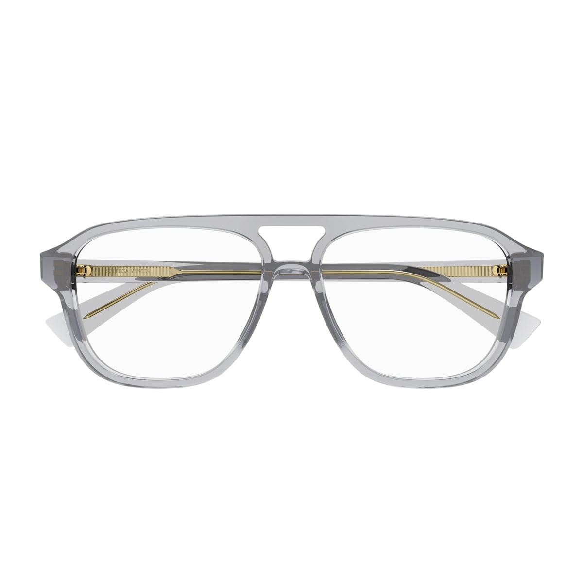 Bottega Veneta Bv1294o Linea New Classic 004 Grey Trasparent Glasses