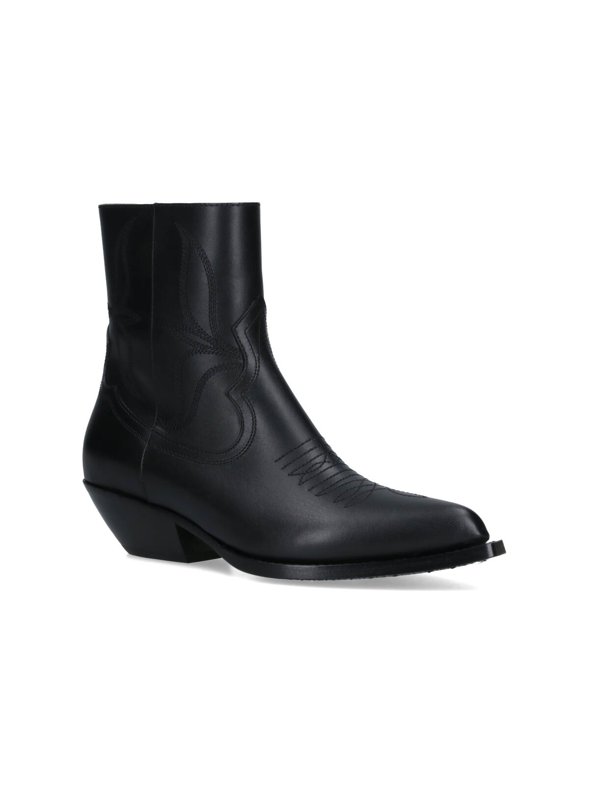 Celine Leon Boots In Black