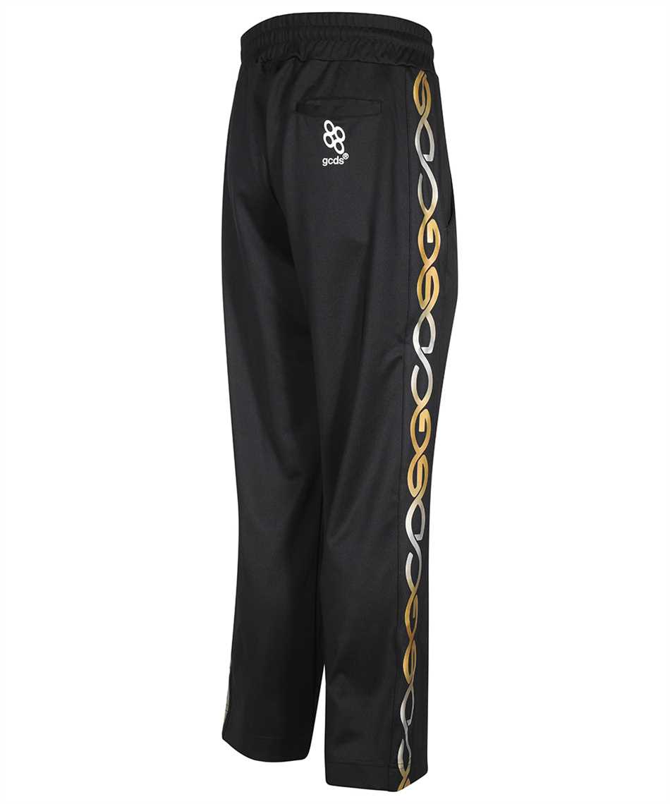 Gcds Techno Fabric Track Pants In Black