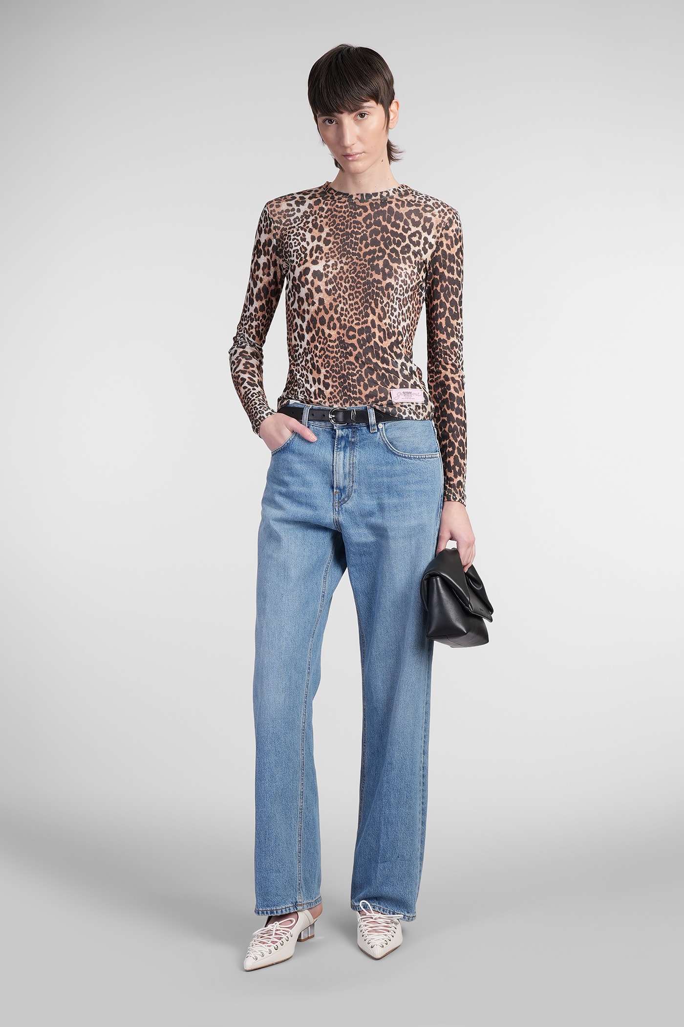 Haikure Cleo Straight Jeans In Blue
