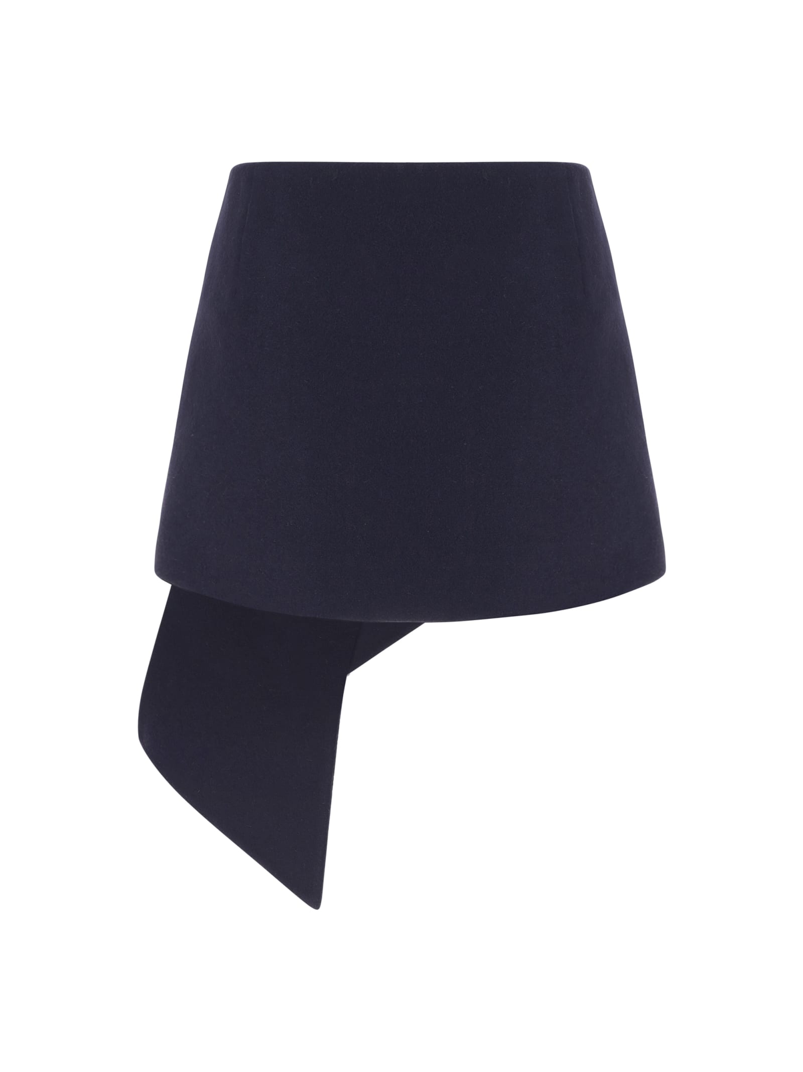 Shop Prada Miniskirt In Blu