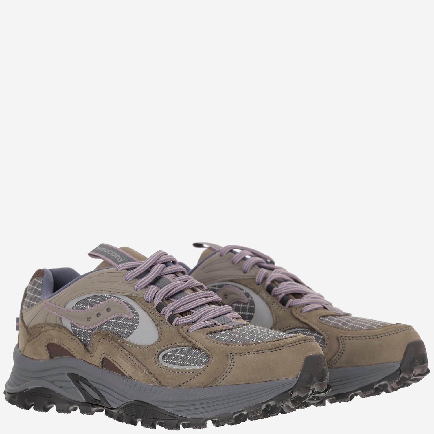 Saucony Sneaker Grid Aura X In Brown