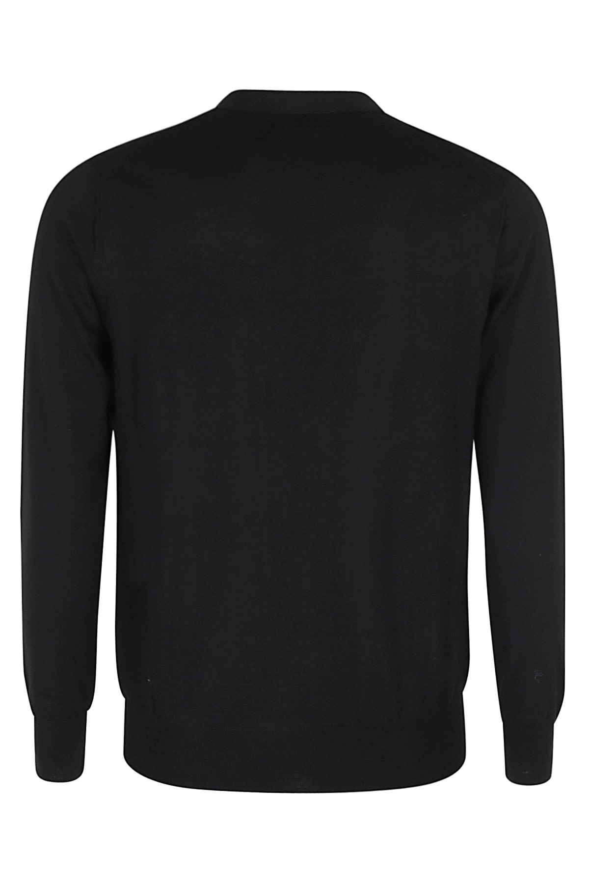 Shop Paolo Pecora Maglia G Collo In Nero